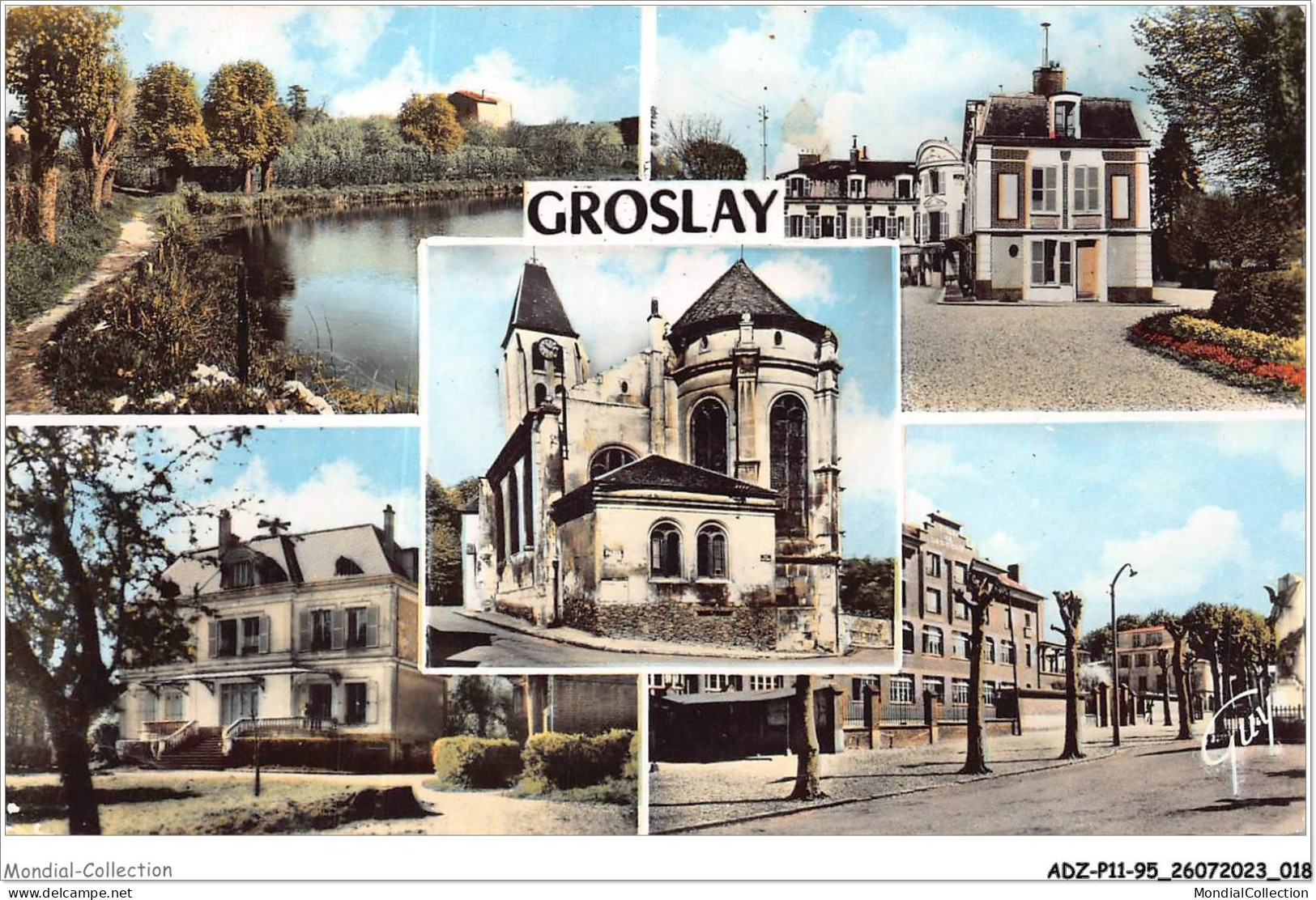 ADZP11-95-0854 - Souvenir De GROSLAY - Groslay