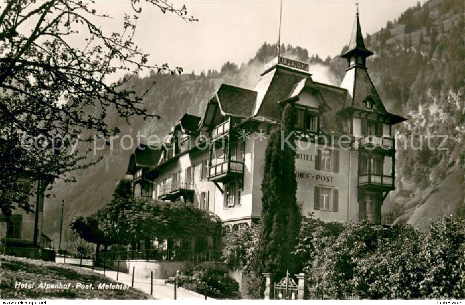 13623238 Melchtal Hotel Alpenhof Post Melchtal - Autres & Non Classés