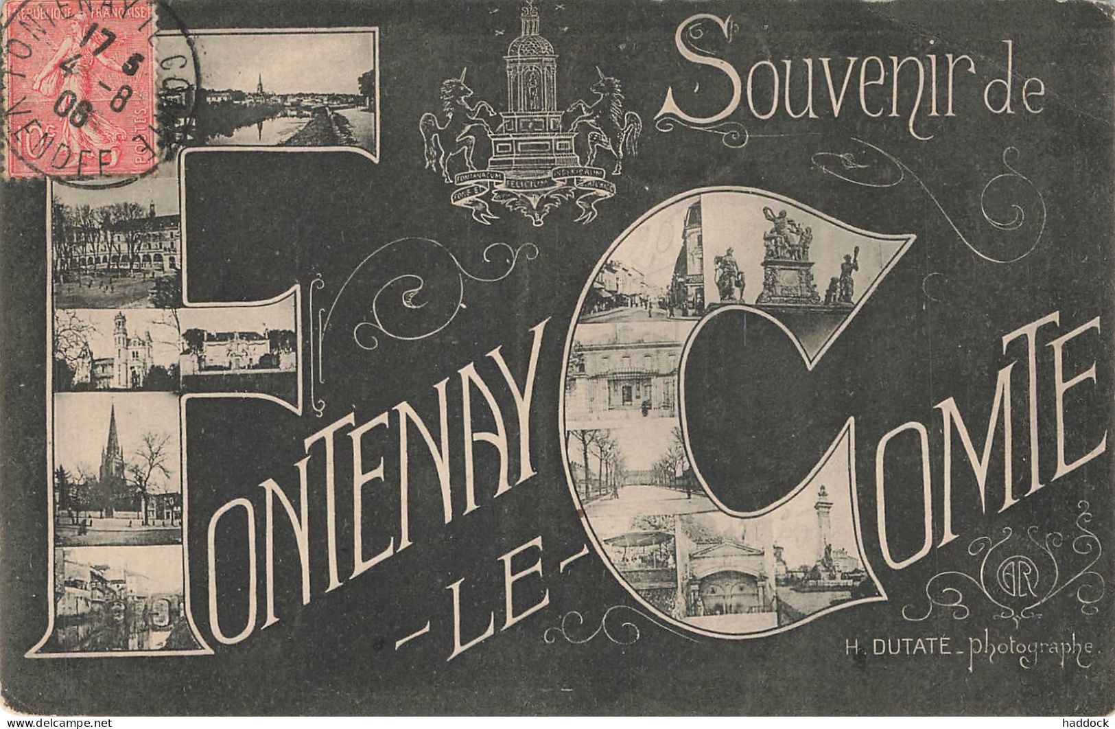 FONTENAY LE COMTE : SOUVENIR - Fontenay Le Comte