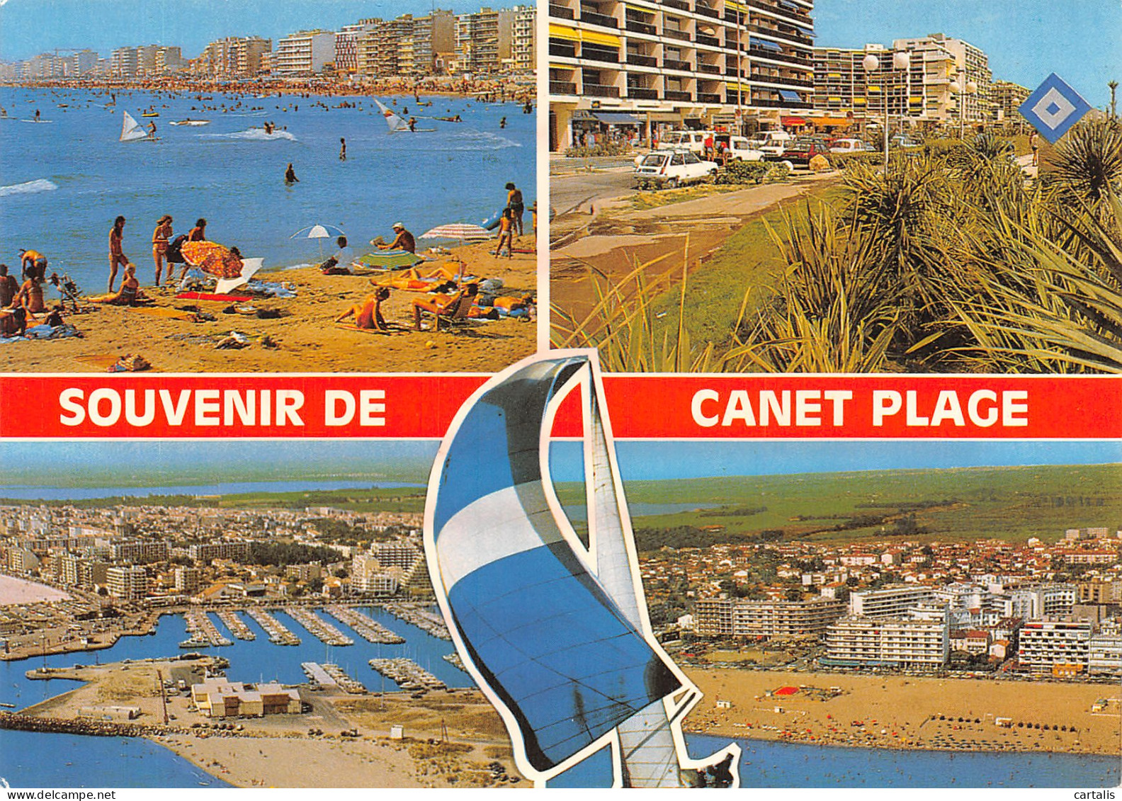 66-CANET PLAGE-N° 4413-A/0309 - Canet Plage