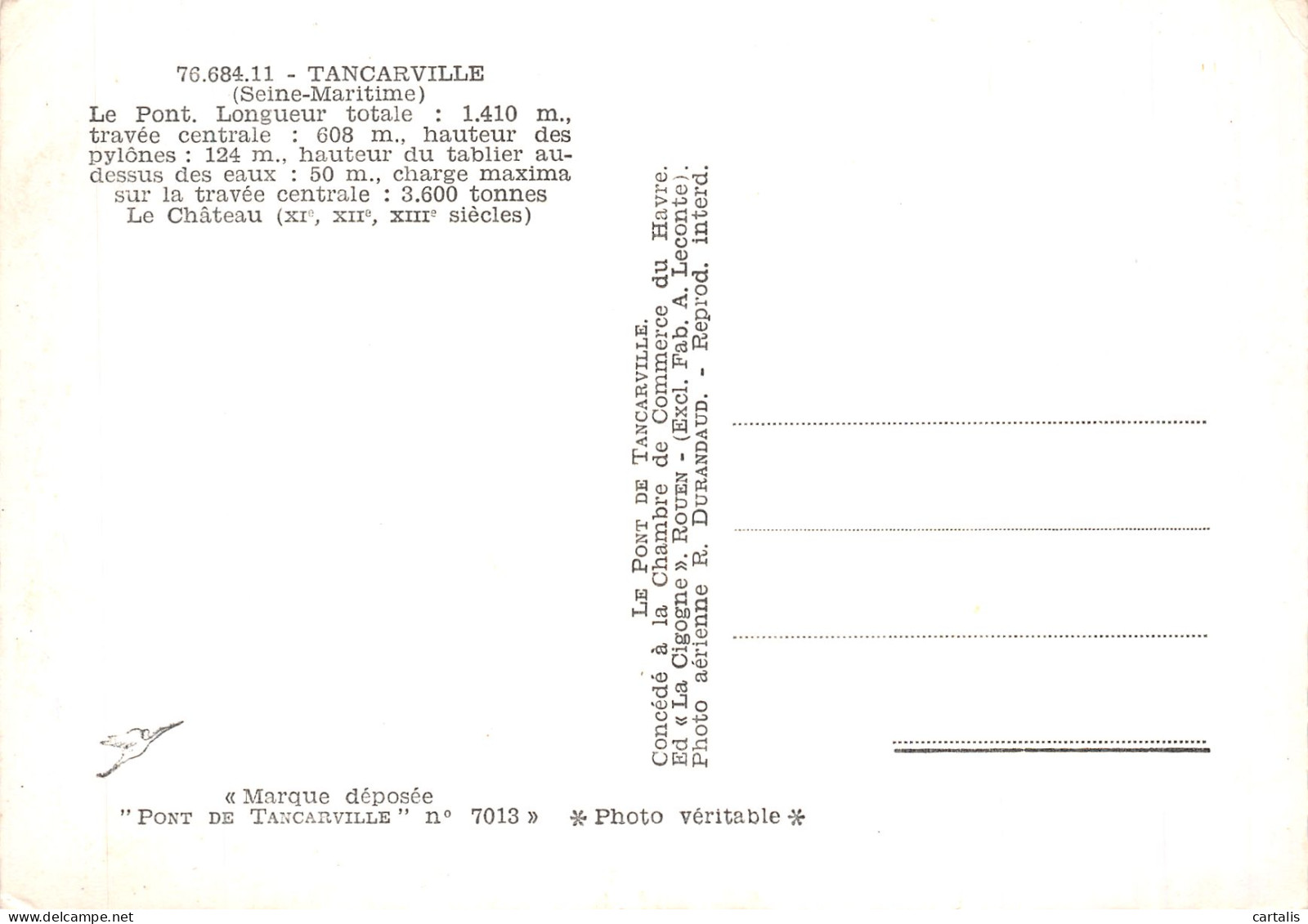 76-TANCARVILLE-N° 4413-A/0029 - Tancarville