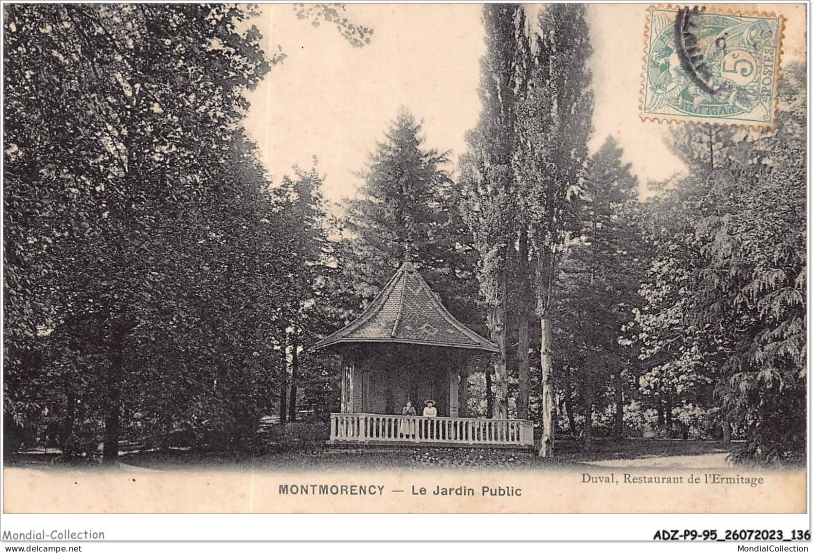 ADZP9-95-0752 - MONTMORENCY - Le Jardin Public - Montmorency