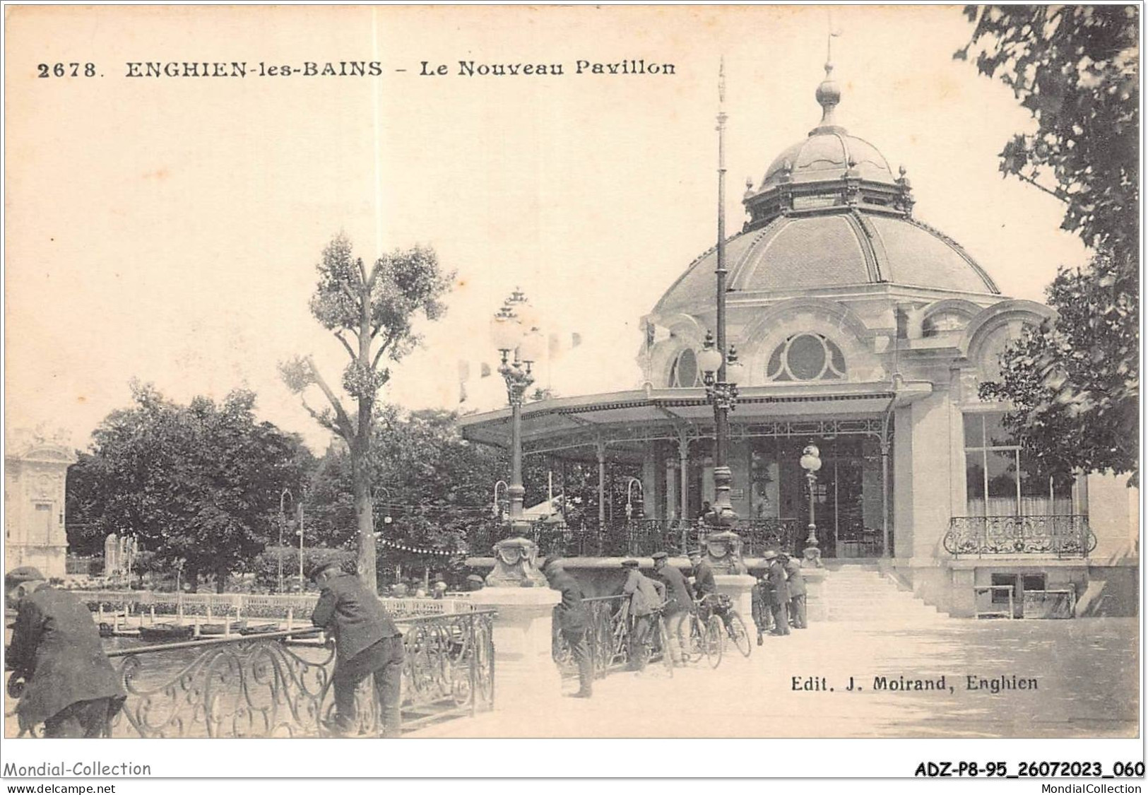 ADZP8-95-0630 - ENGHIEN-LES-BAINS - Le Nouveau Pavillon - Enghien Les Bains