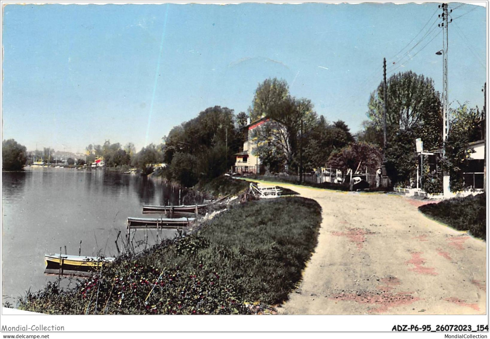 ADZP6-95-0519 - ERAGNY-SUR-OISE - Les Bords De L'oise - Eragny