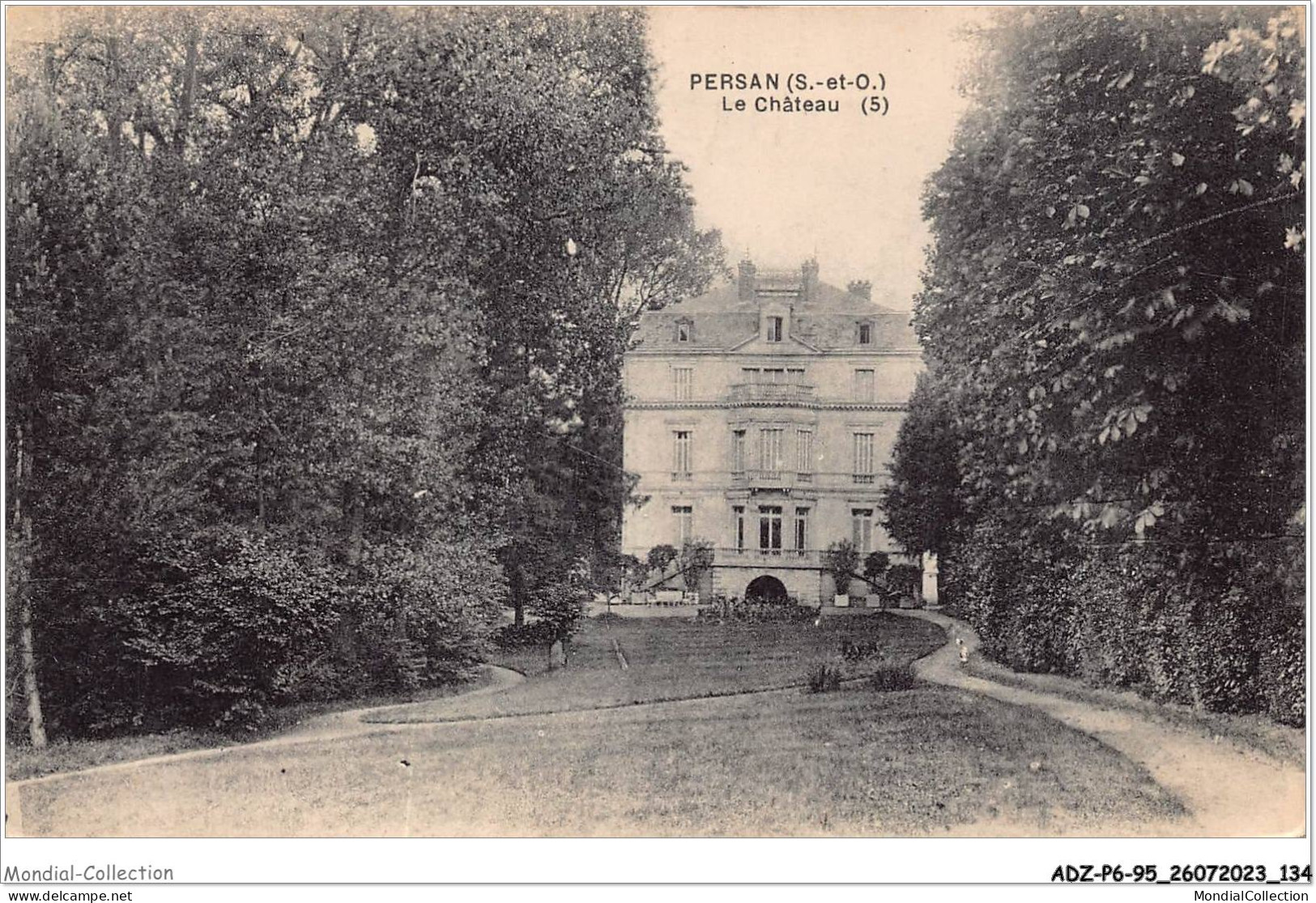 ADZP6-95-0509 - PERSAN - Le Château - Persan