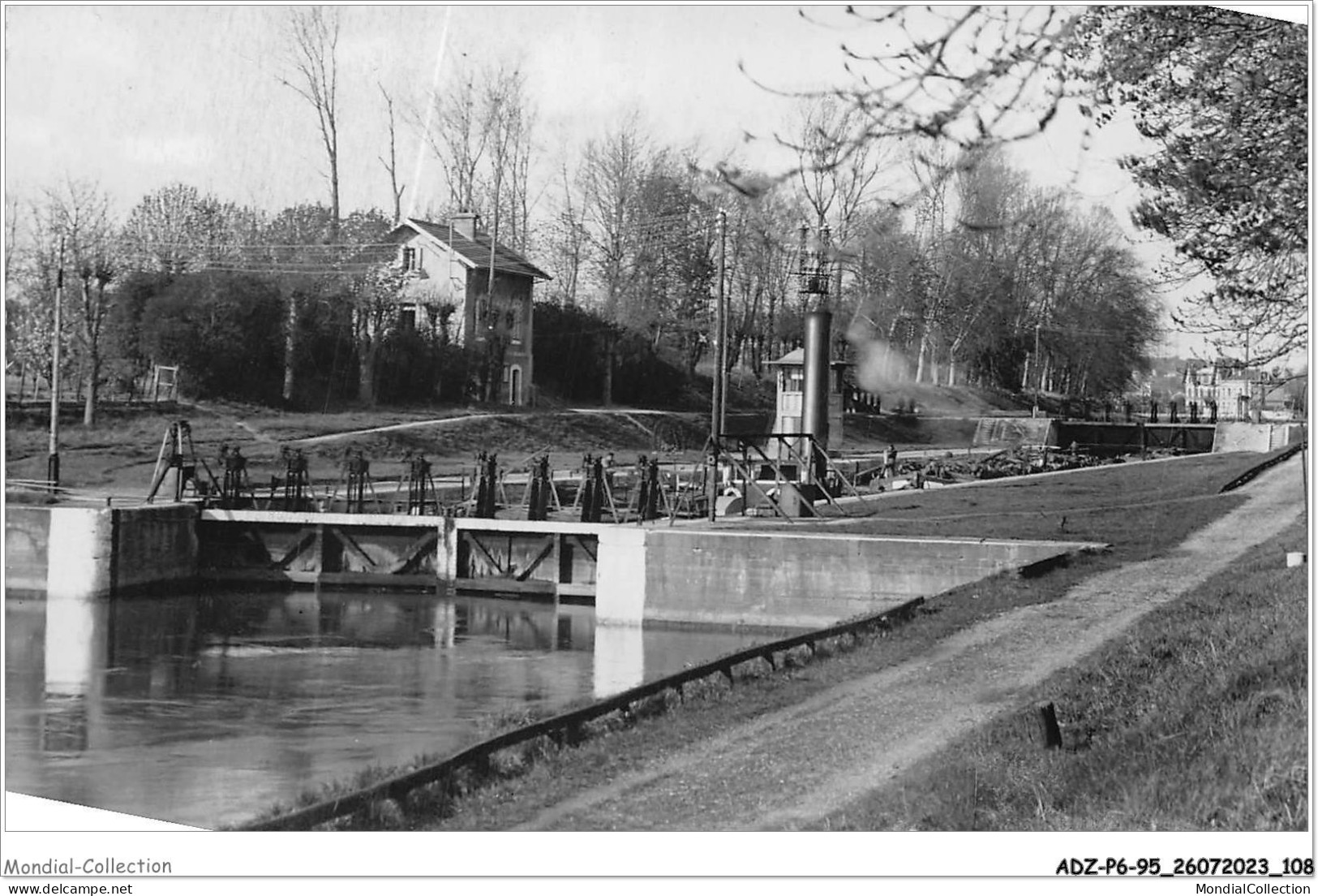 ADZP6-95-0496 - SAINT QUEN L'AUMONE - L'écluse D'eragny - Saint-Ouen-l'Aumône