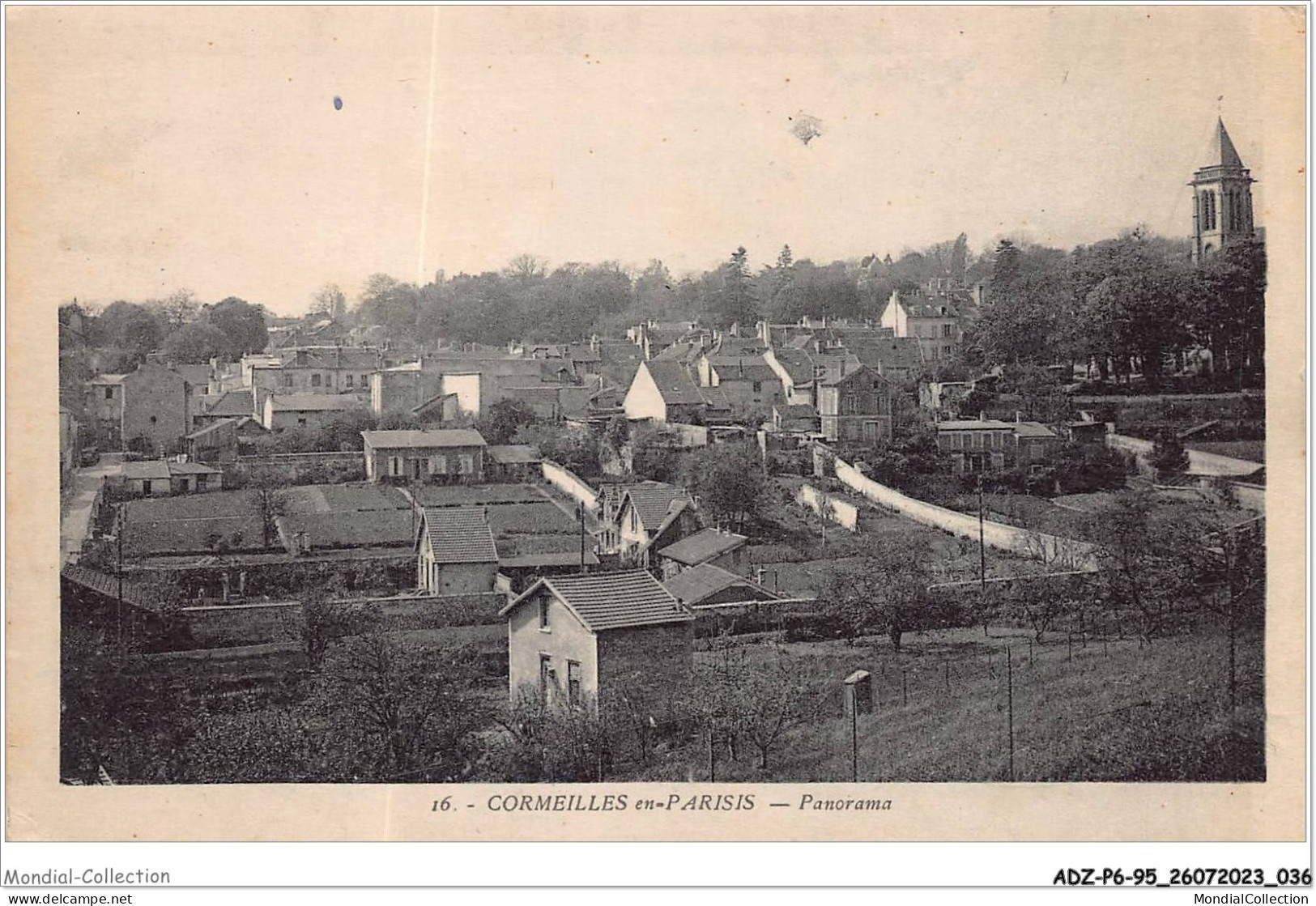 ADZP6-95-0460 - CORMEILLES-en-PARISIS - Panorama - Cormeilles En Parisis