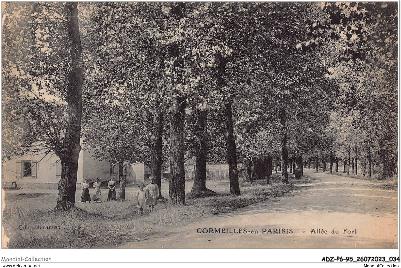 ADZP6-95-0459 - CORMEILLES-en-PARISIS - Allée Du Fort - Cormeilles En Parisis