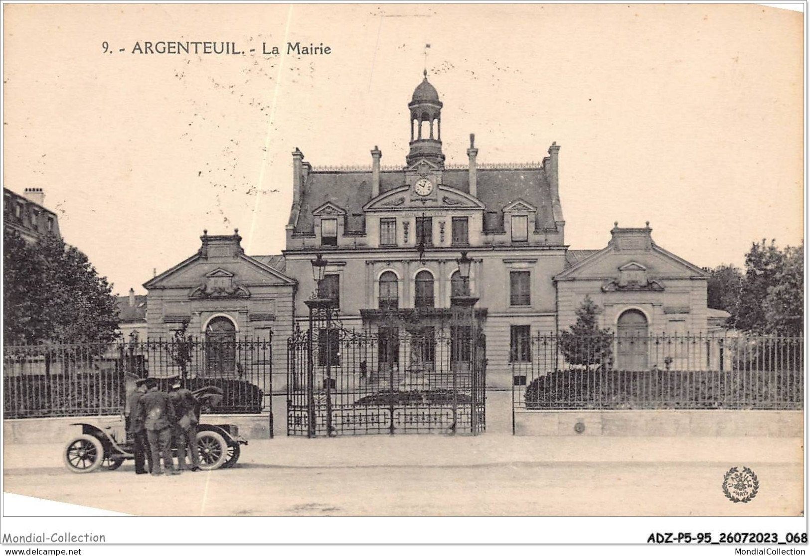 ADZP5-95-0390 - ARGENTEUIL - La Mairie - Argenteuil