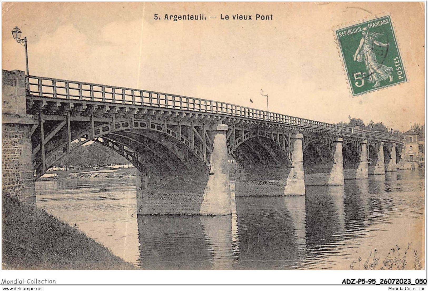 ADZP5-95-0381 - ARGENTEUIL - Le Vieux Pont - Argenteuil