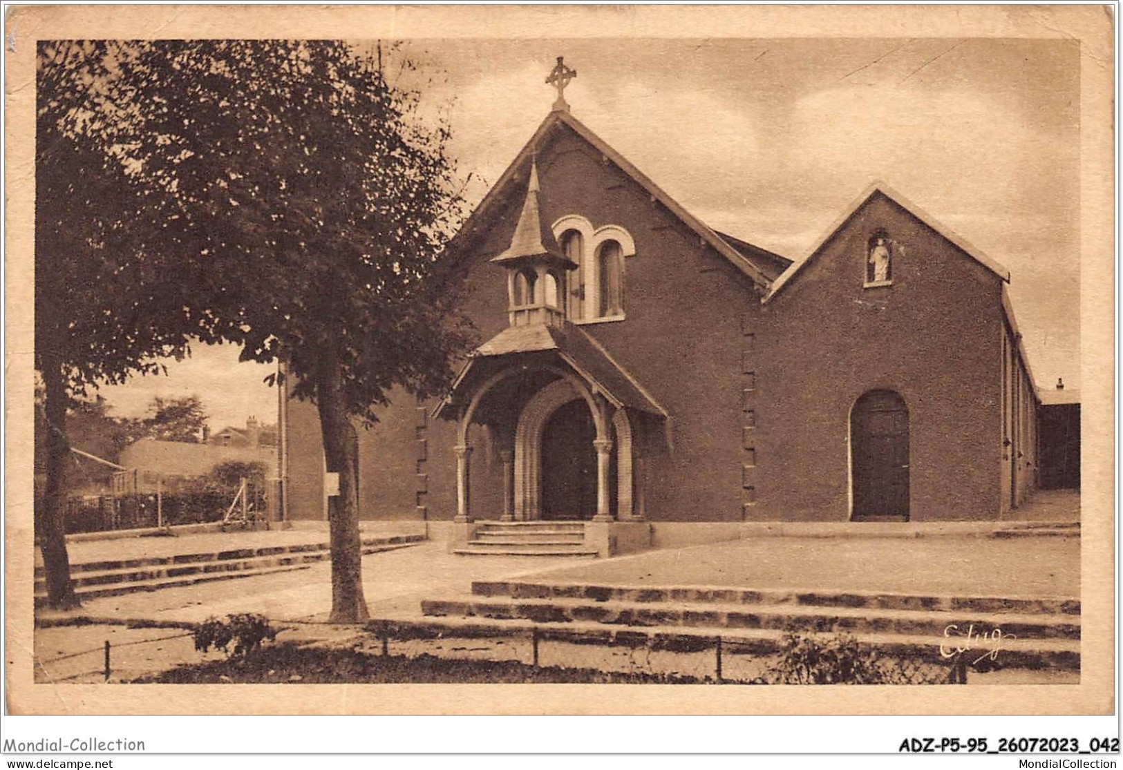 ADZP5-95-0377 - ARGENTEUIL - La Chapelle - Avenue Jean-jaurés - Argenteuil