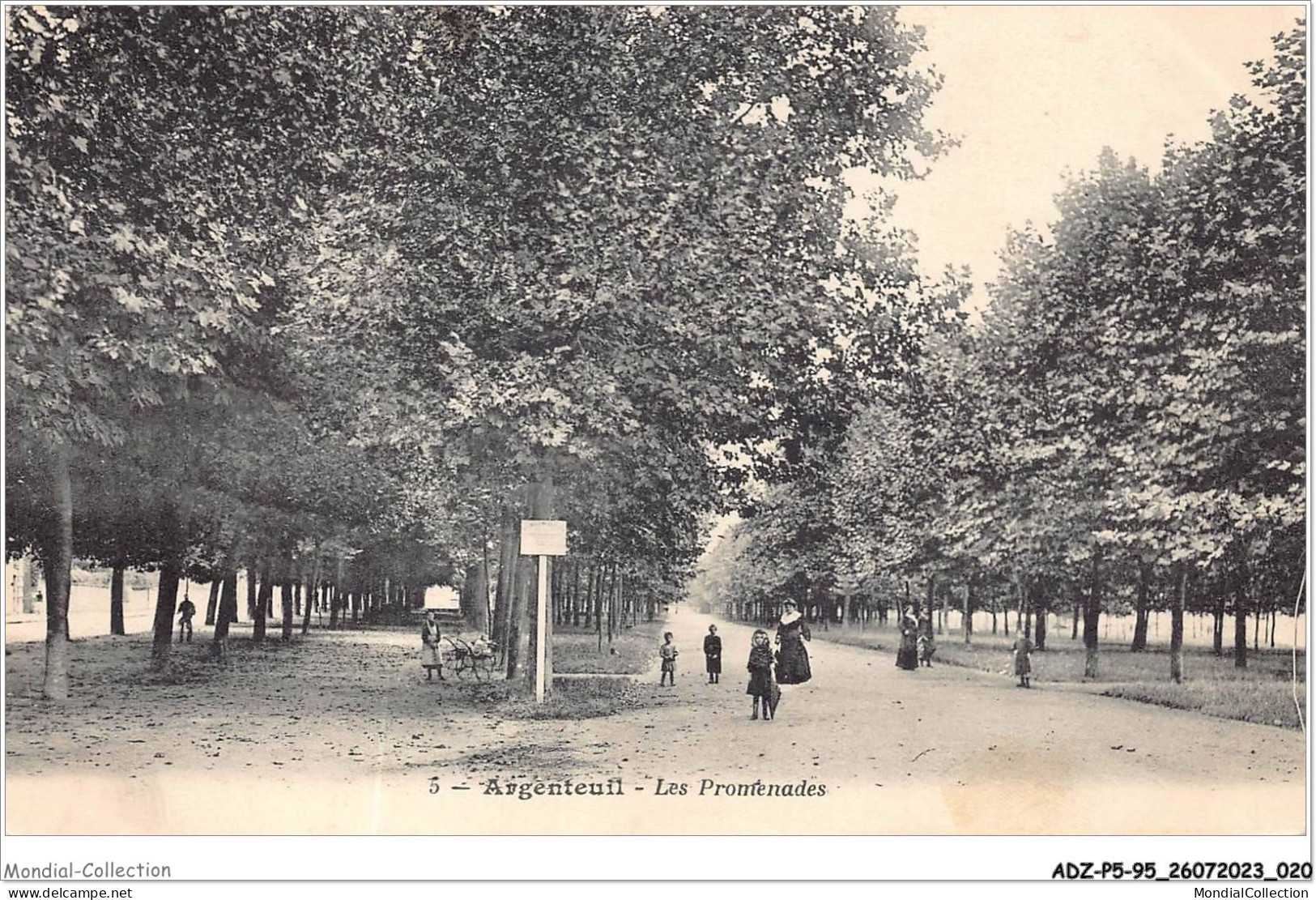 ADZP5-95-0366 - ARGENTEUIL - Les Promenades - Argenteuil