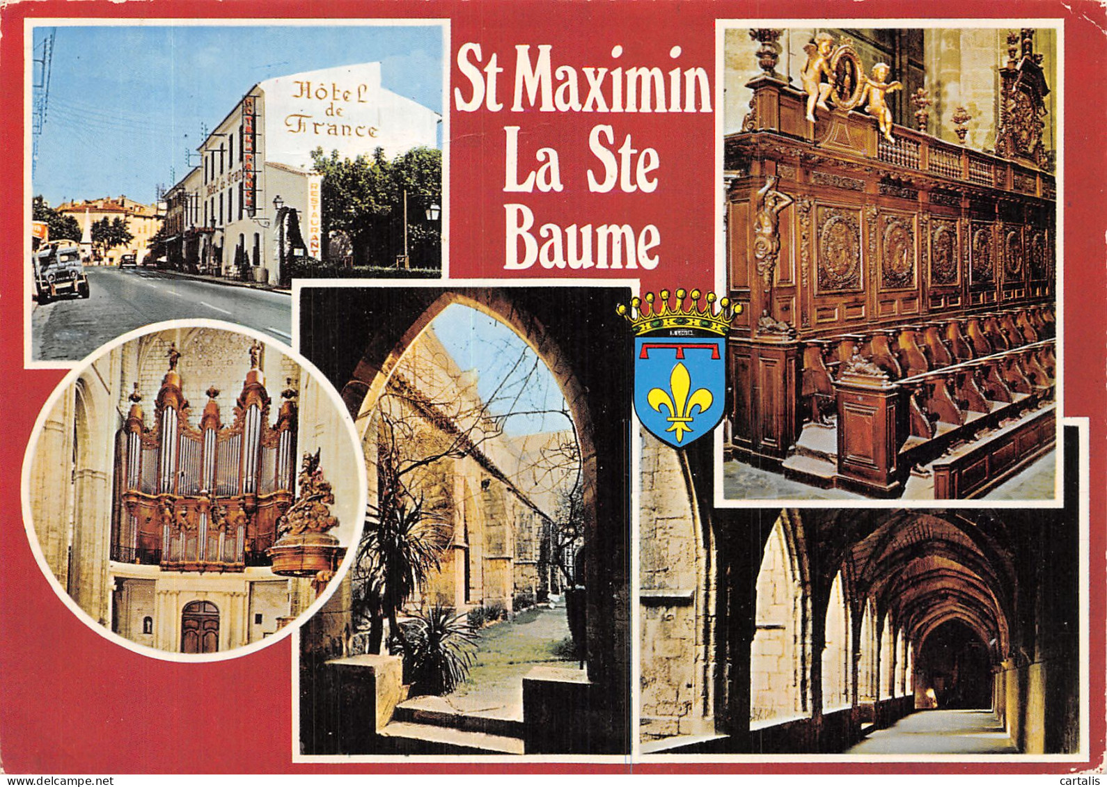83-SAINT MAXIMIN LA SAINTE BAUME-N° 4413-D/0317 - Saint-Maximin-la-Sainte-Baume