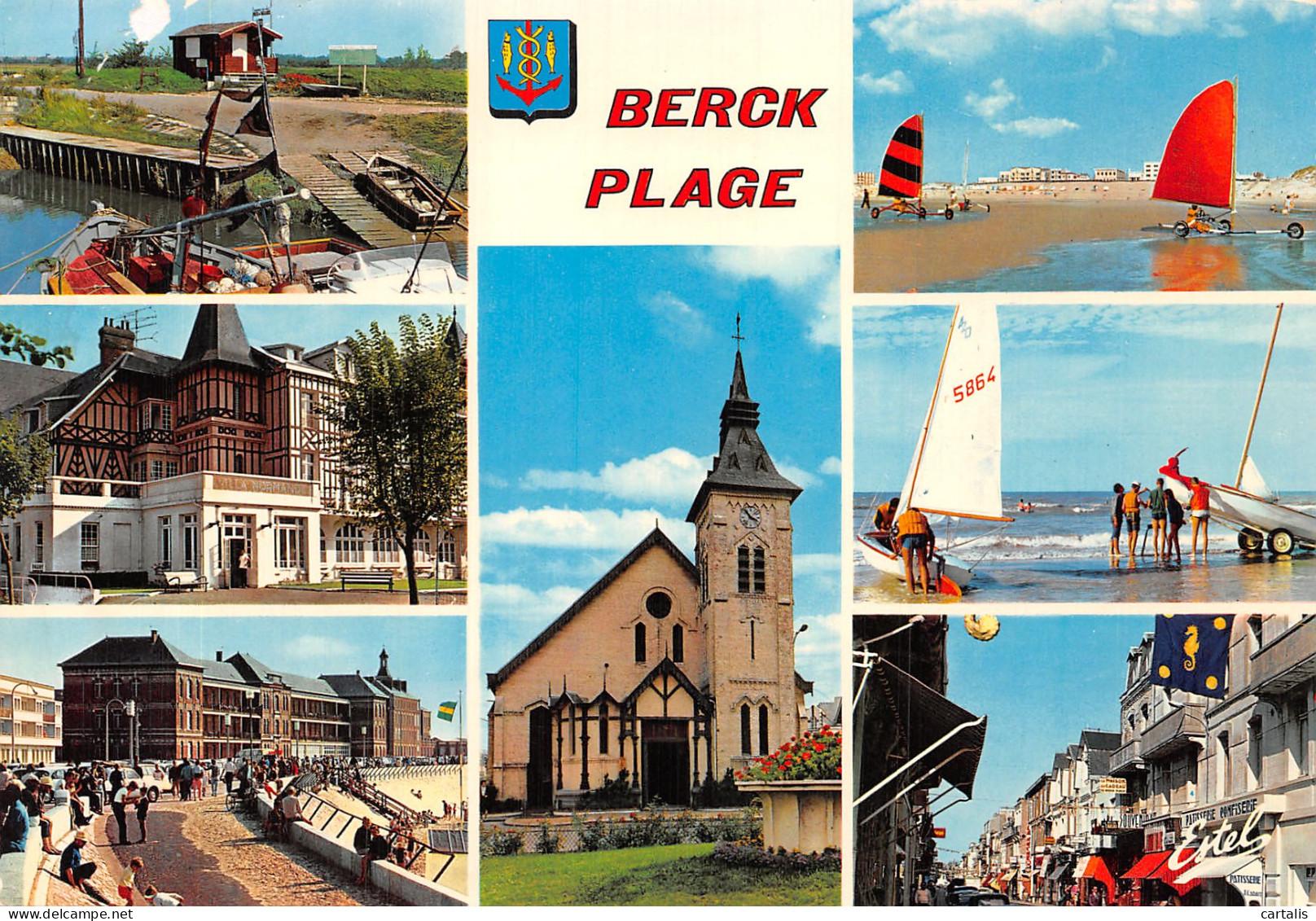 62-BERCK PLAGE-N° 4413-D/0129 - Berck