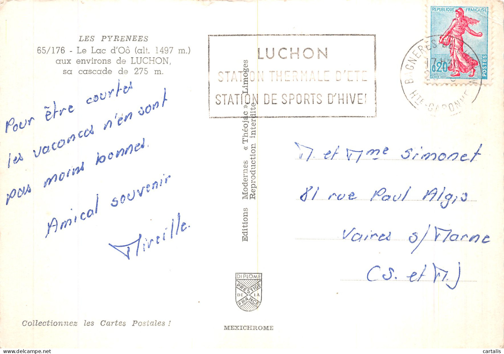 31-LAC D OO-N° 4413-D/0035 - Autres & Non Classés