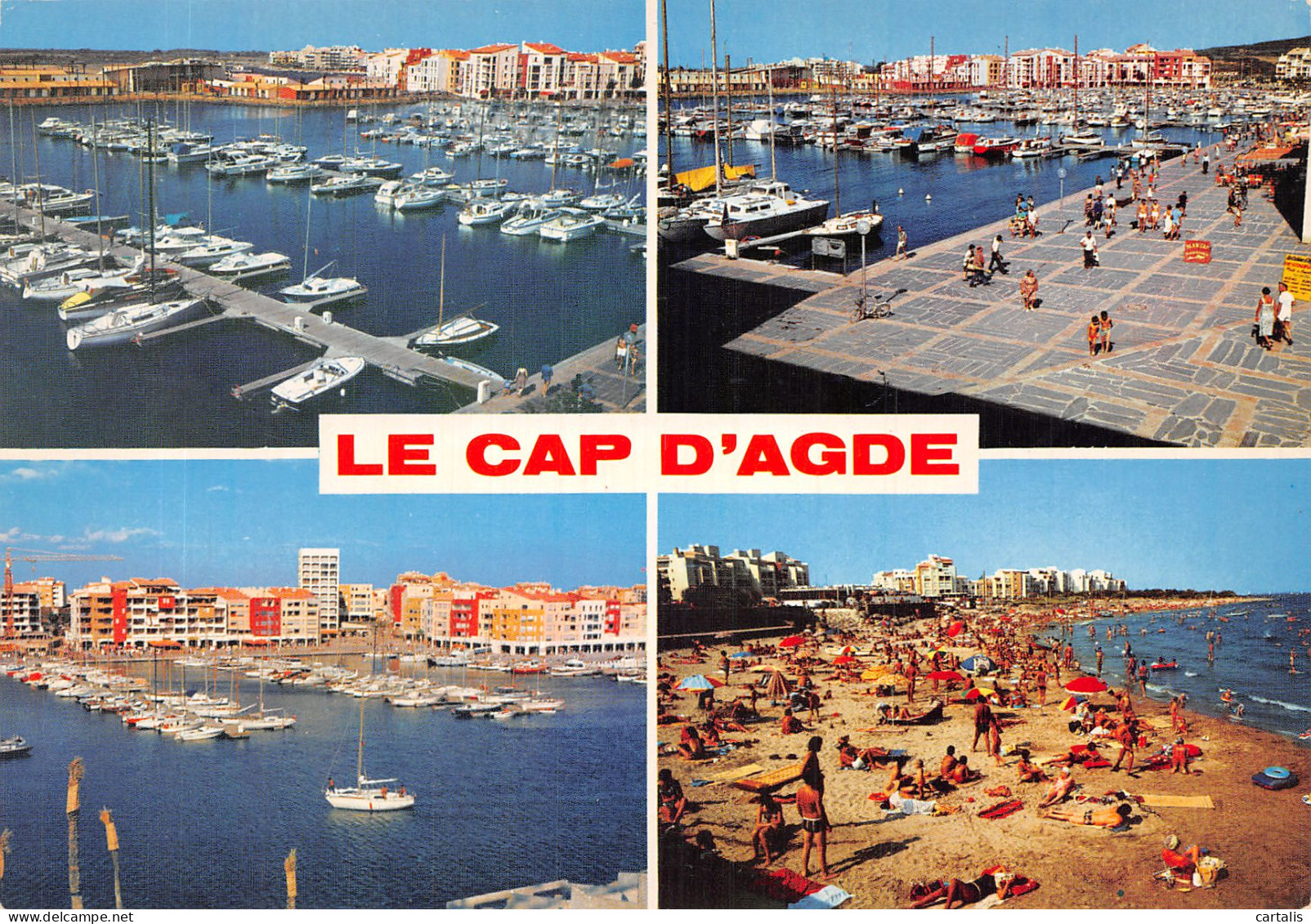 34-CAP D AGDE-N° 4413-D/0015 - Autres & Non Classés