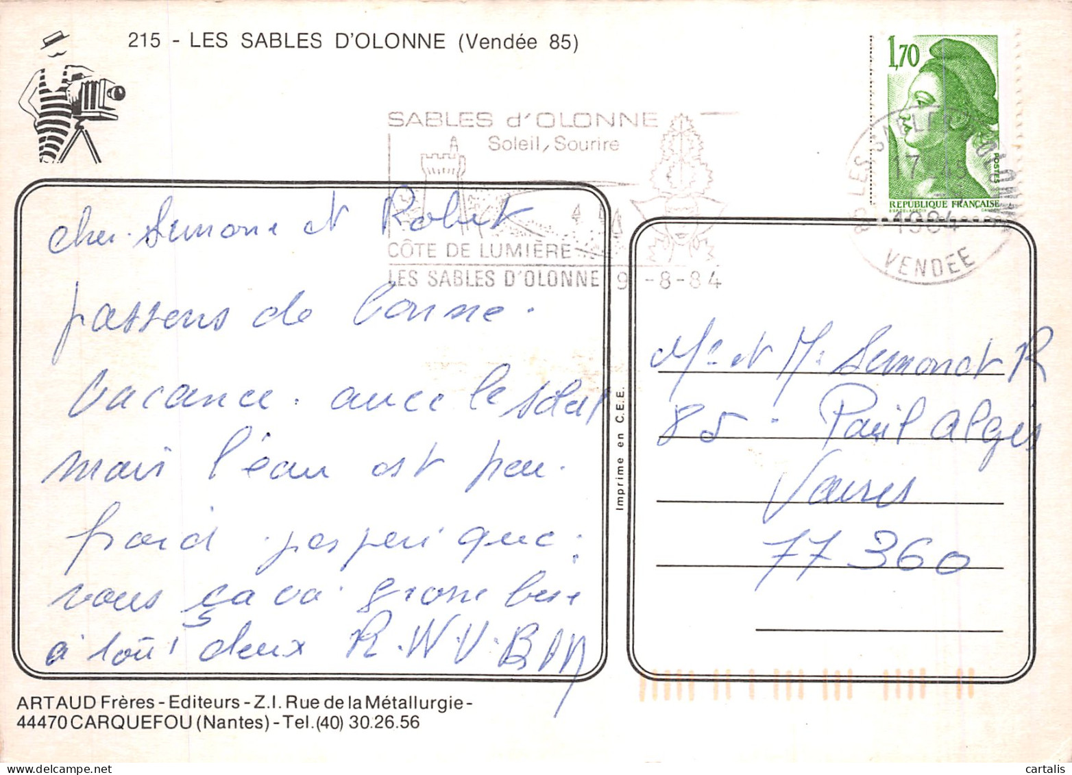 85-LES SABLES D OLONNE-N° 4413-C/0323 - Sables D'Olonne