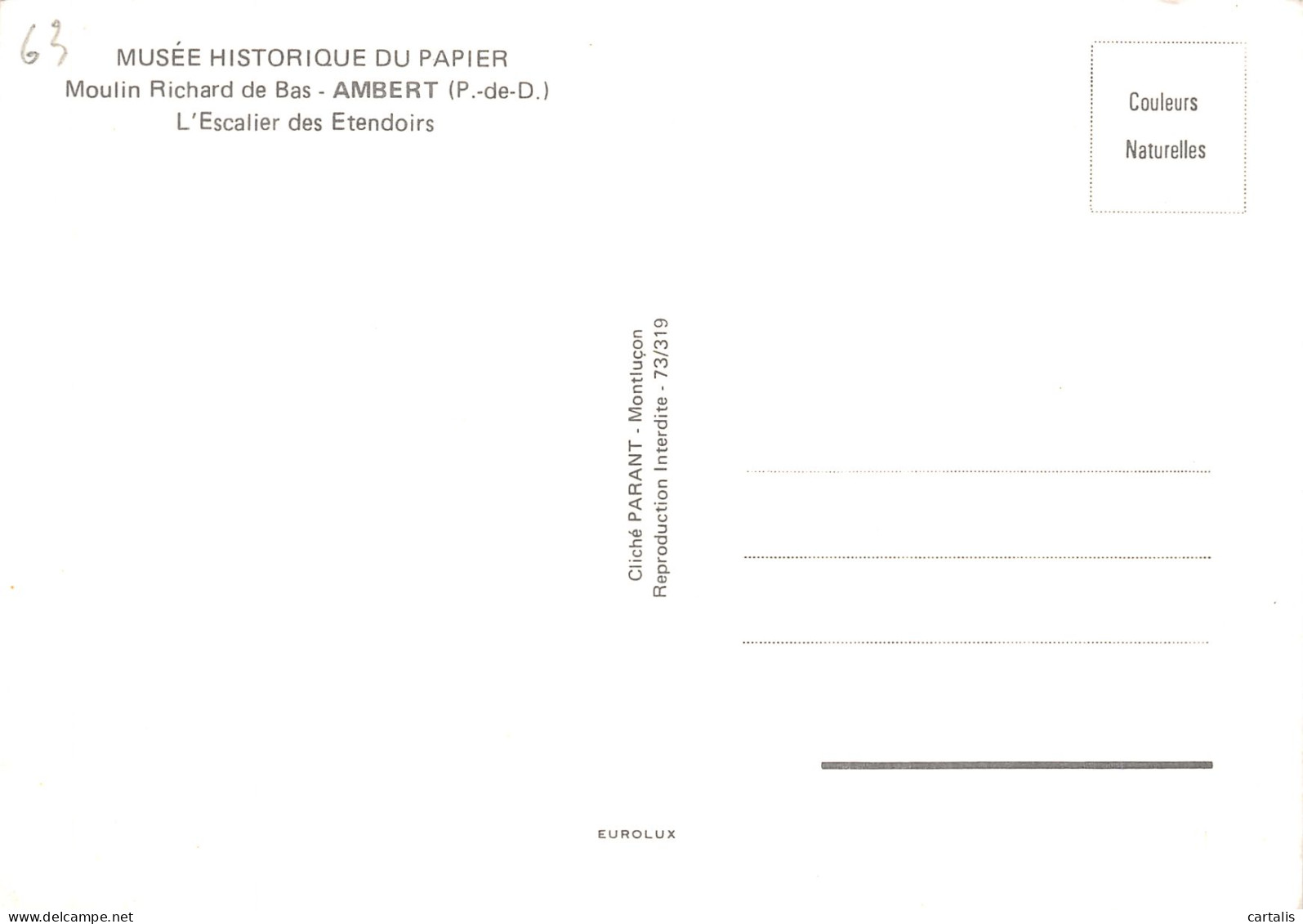 63-AMBERT-N° 4413-C/0151 - Ambert