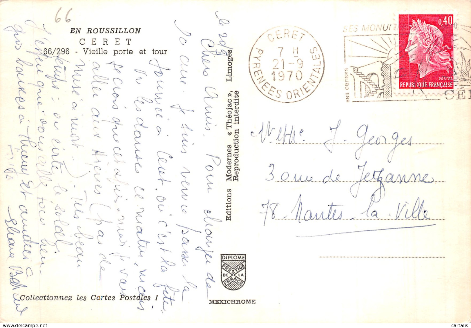 66-CERET-N° 4413-C/0069 - Ceret