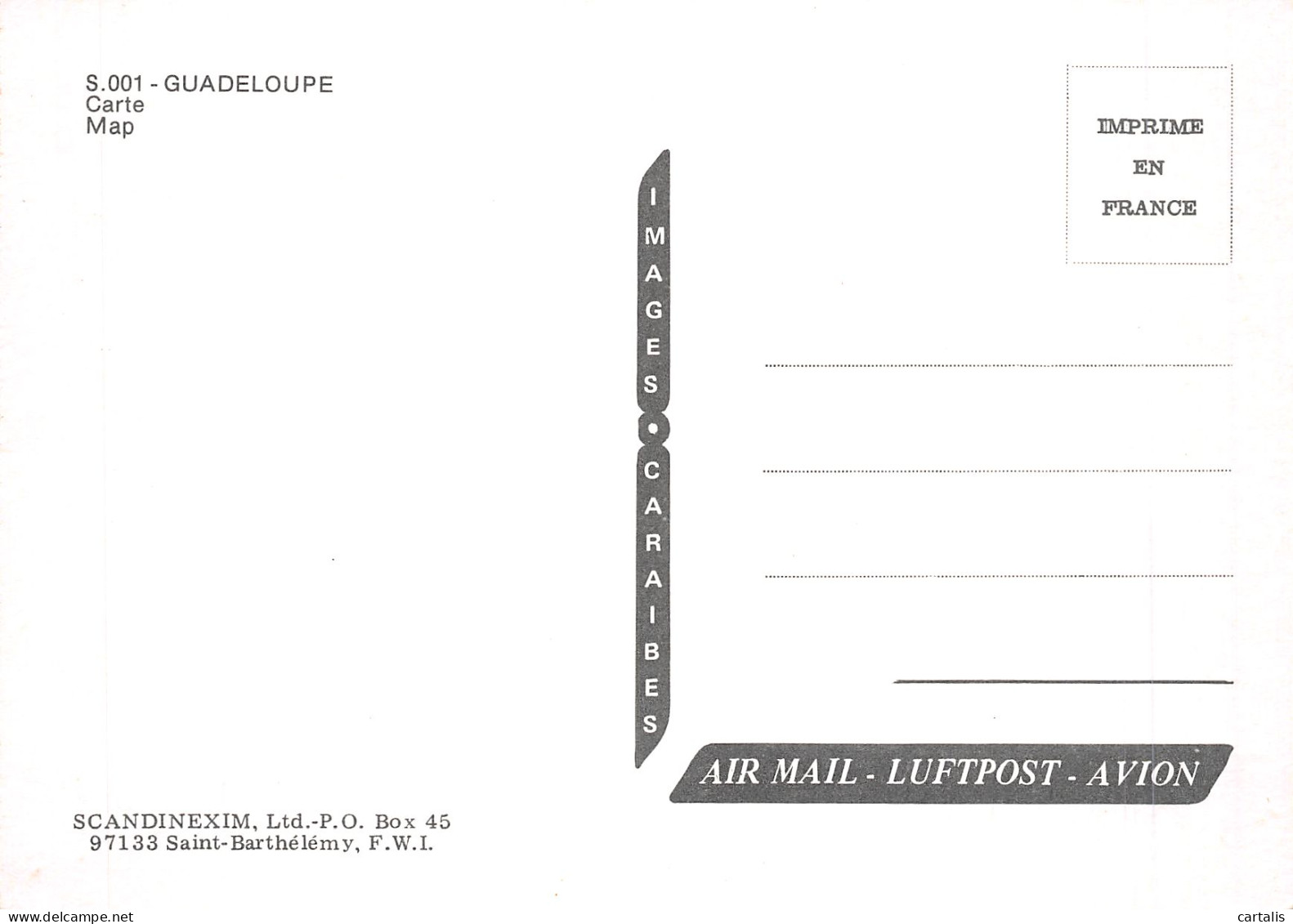 971-GUADELOUPE-N° 4413-B/0397 - Andere & Zonder Classificatie