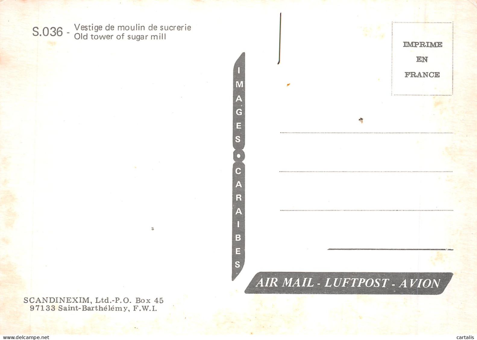 971-GUADELOUPE-N° 4413-B/0399 - Andere & Zonder Classificatie