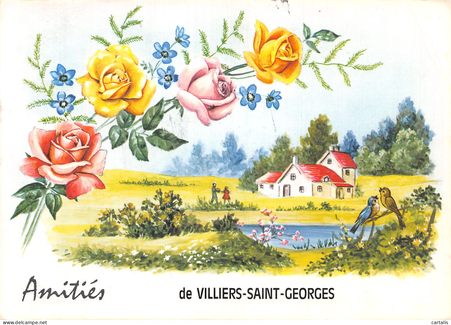 77-VILLIERS SAINT GEORGES-N° 4414-B/0337 - Villiers Saint Georges