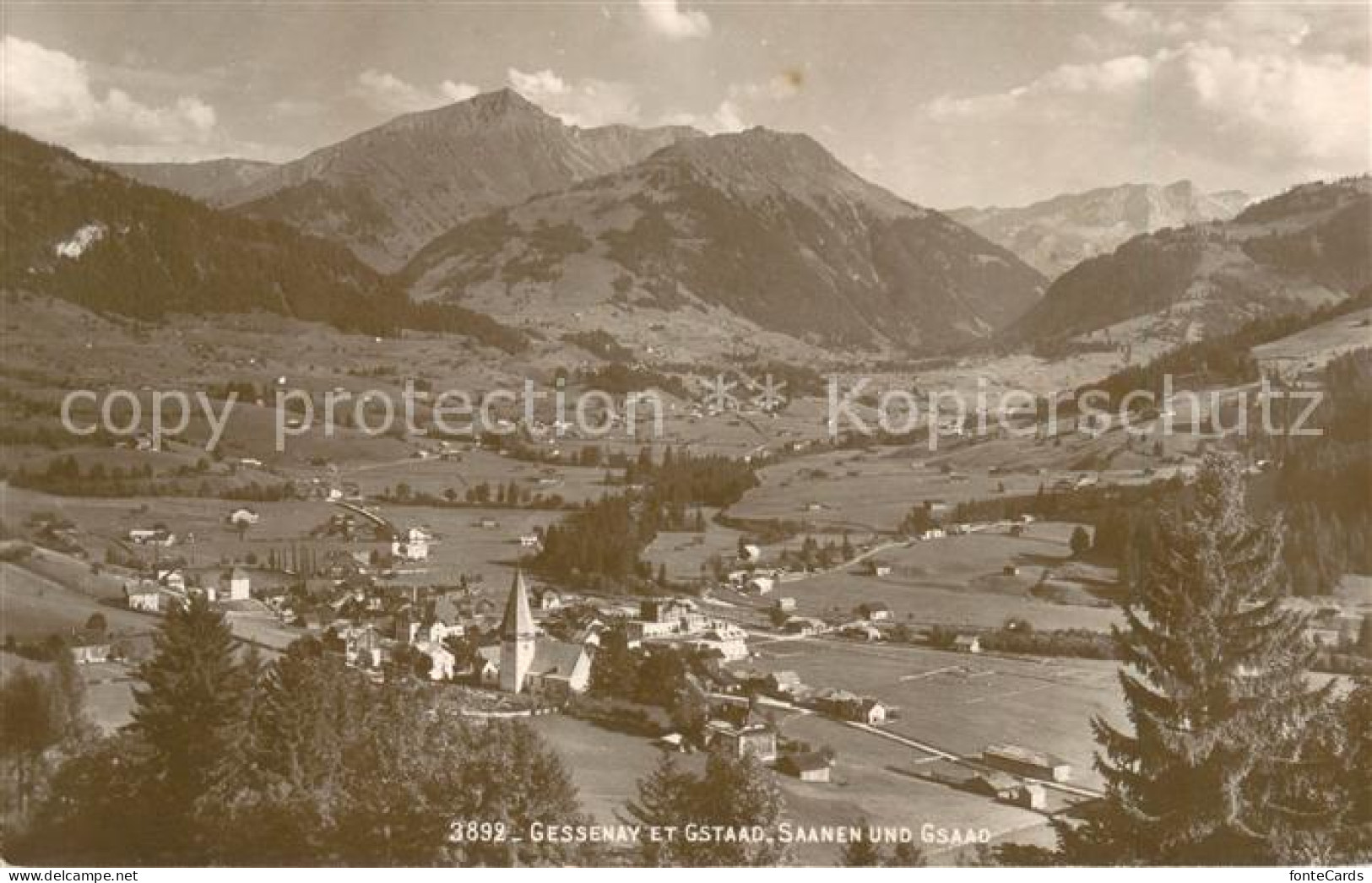 13612208 Saanen Und Gstaad Alpenpanorama Saanen - Autres & Non Classés