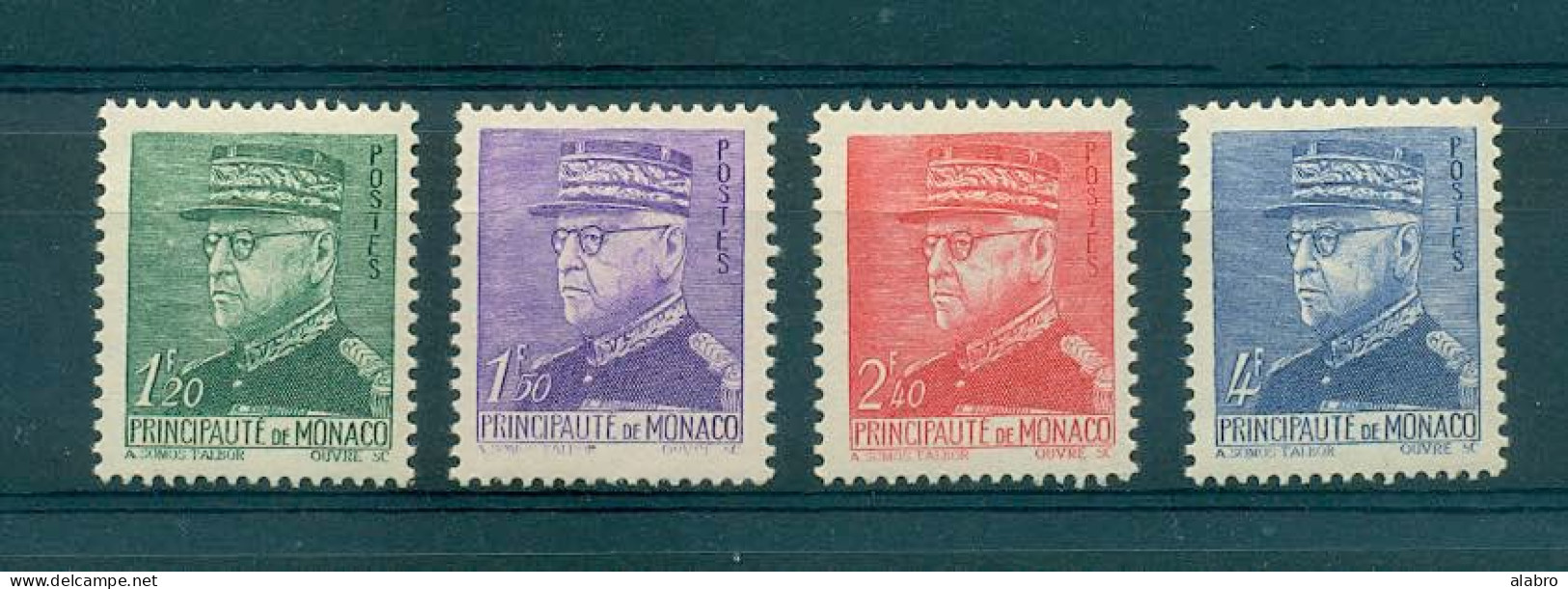 Prince Louis II - Unused Stamps