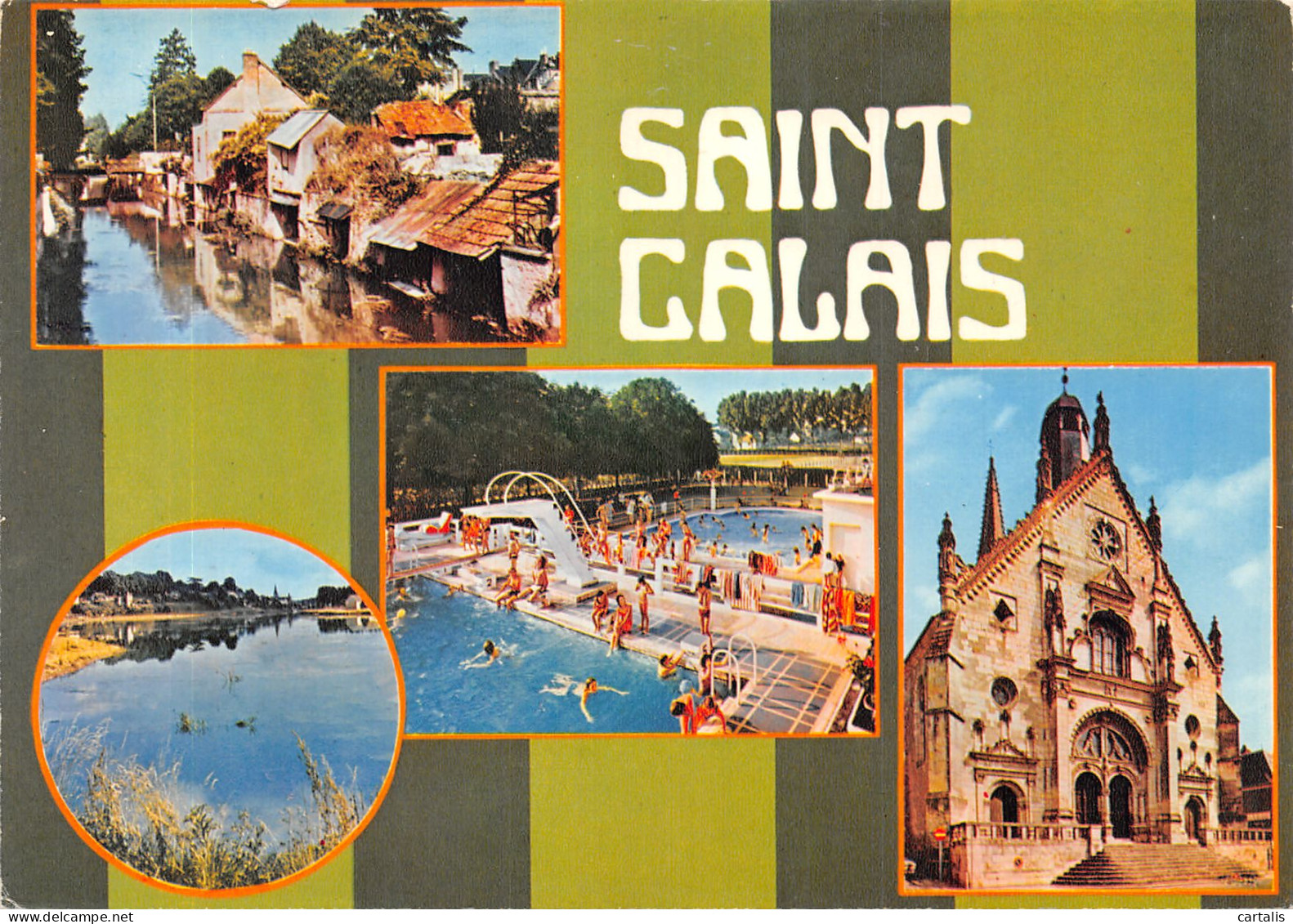 72-SAINT CALAIS-N° 4414-A/0189 - Saint Calais