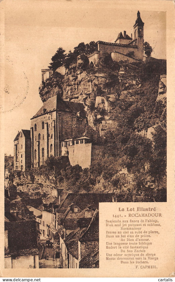 46-ROCAMADOUR-N° 4413-E/0255 - Rocamadour