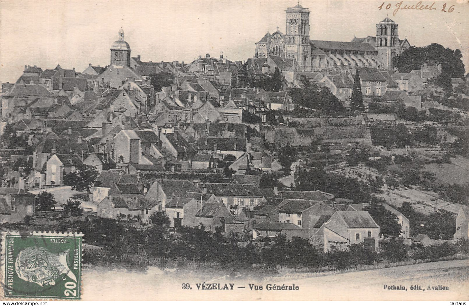 89-VEZELAY-N° 4414-E/0097 - Vezelay