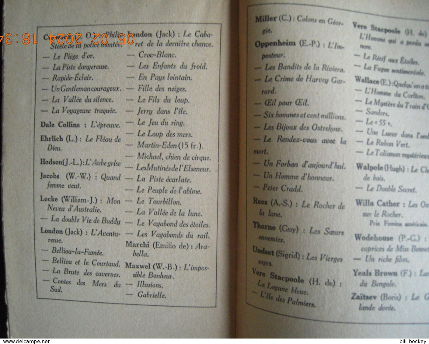 James-Oliver. CURWOOD " CARLA " EO 1936 Hachette Meilleurs Romans Étrangers BON EXEMPLAIRE - RARE