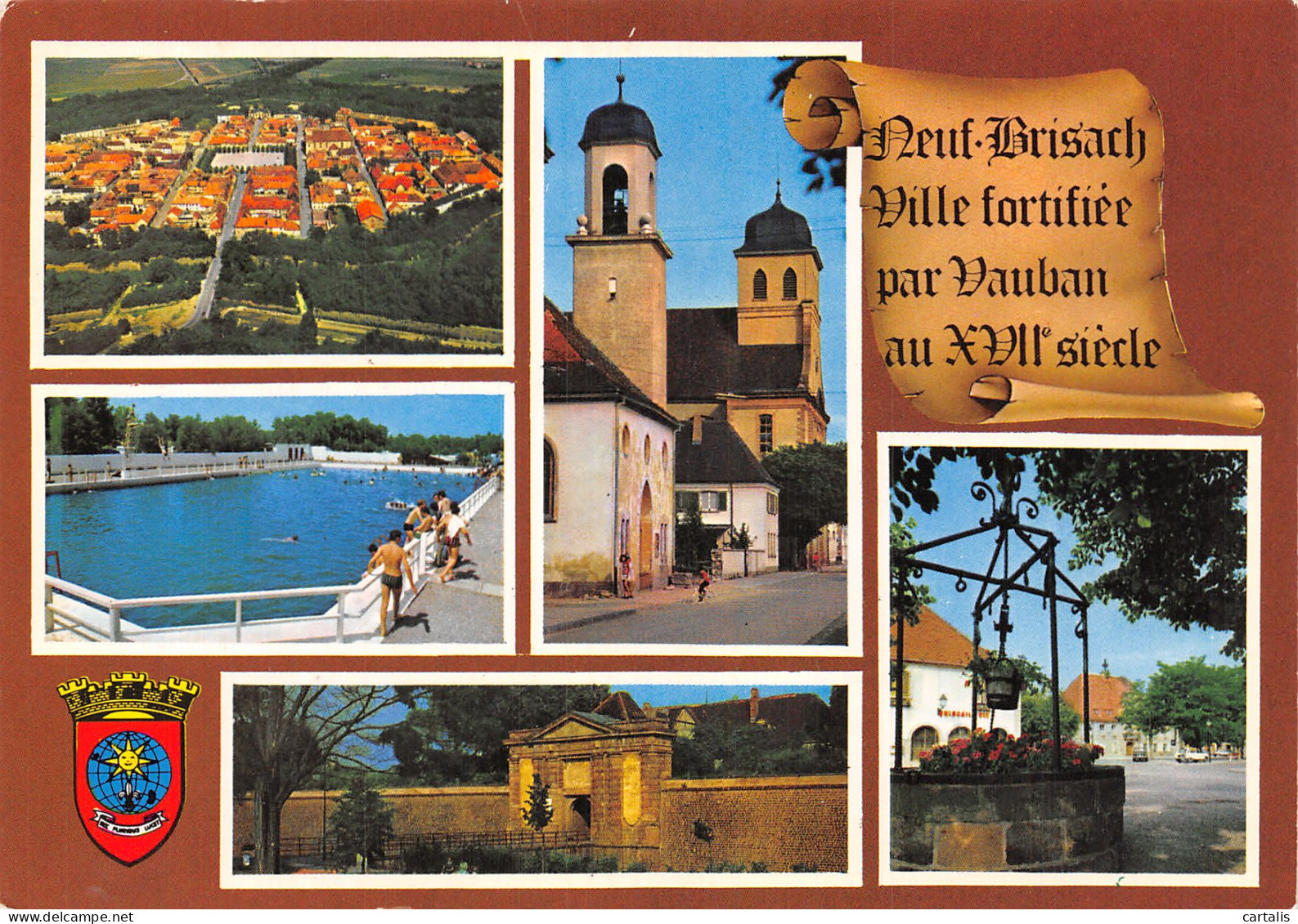 68-NEUF BRISACH-N° 4414-D/0051 - Neuf Brisach