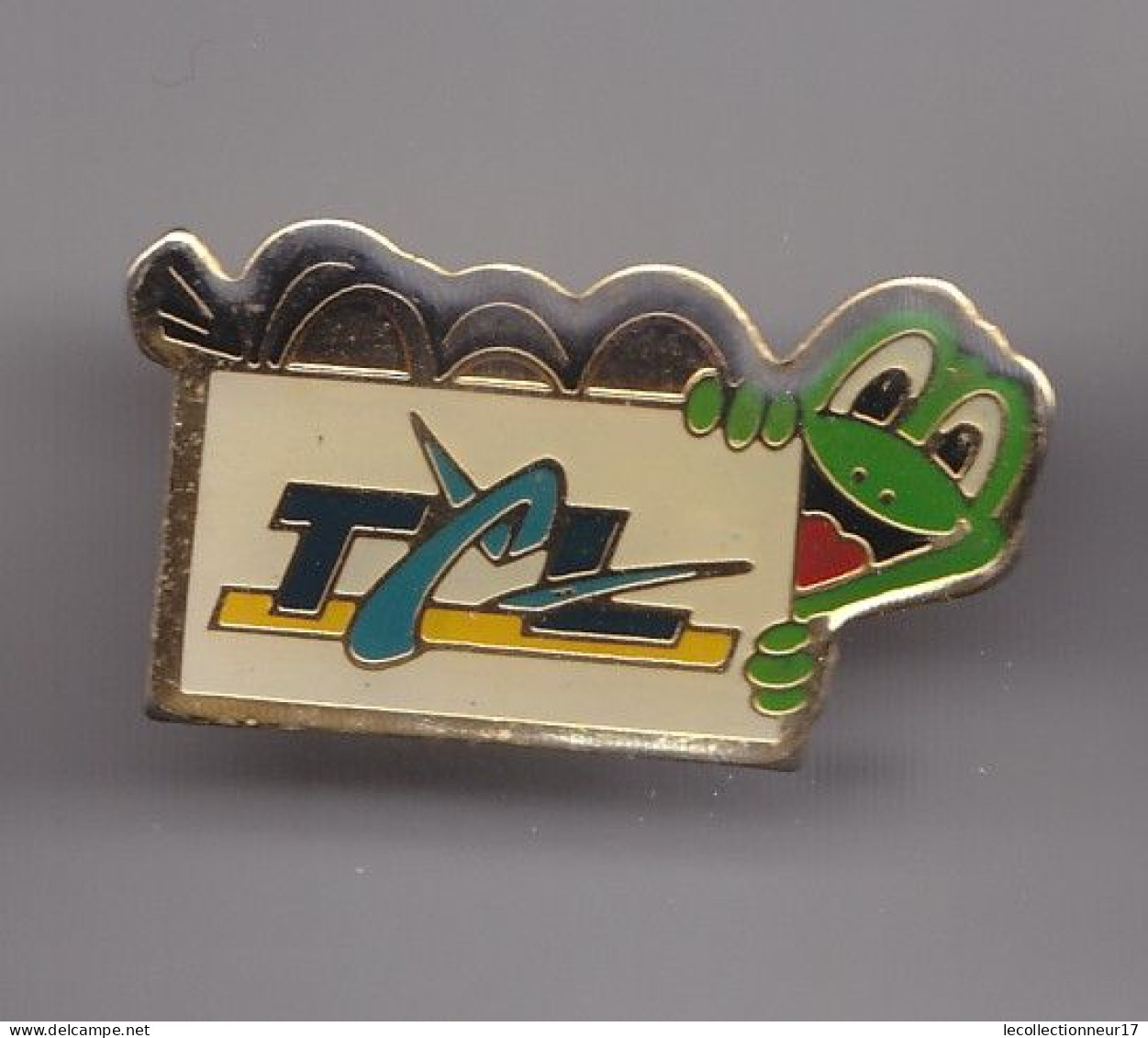 Pin's TCL Transport Commun Limoges Grenouille  Réf 7890JL - Villes