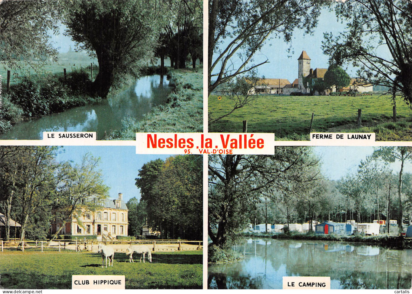 95-NESLES LA VALLEE-N° 4414-C/0375 - Nesles-la-Vallée