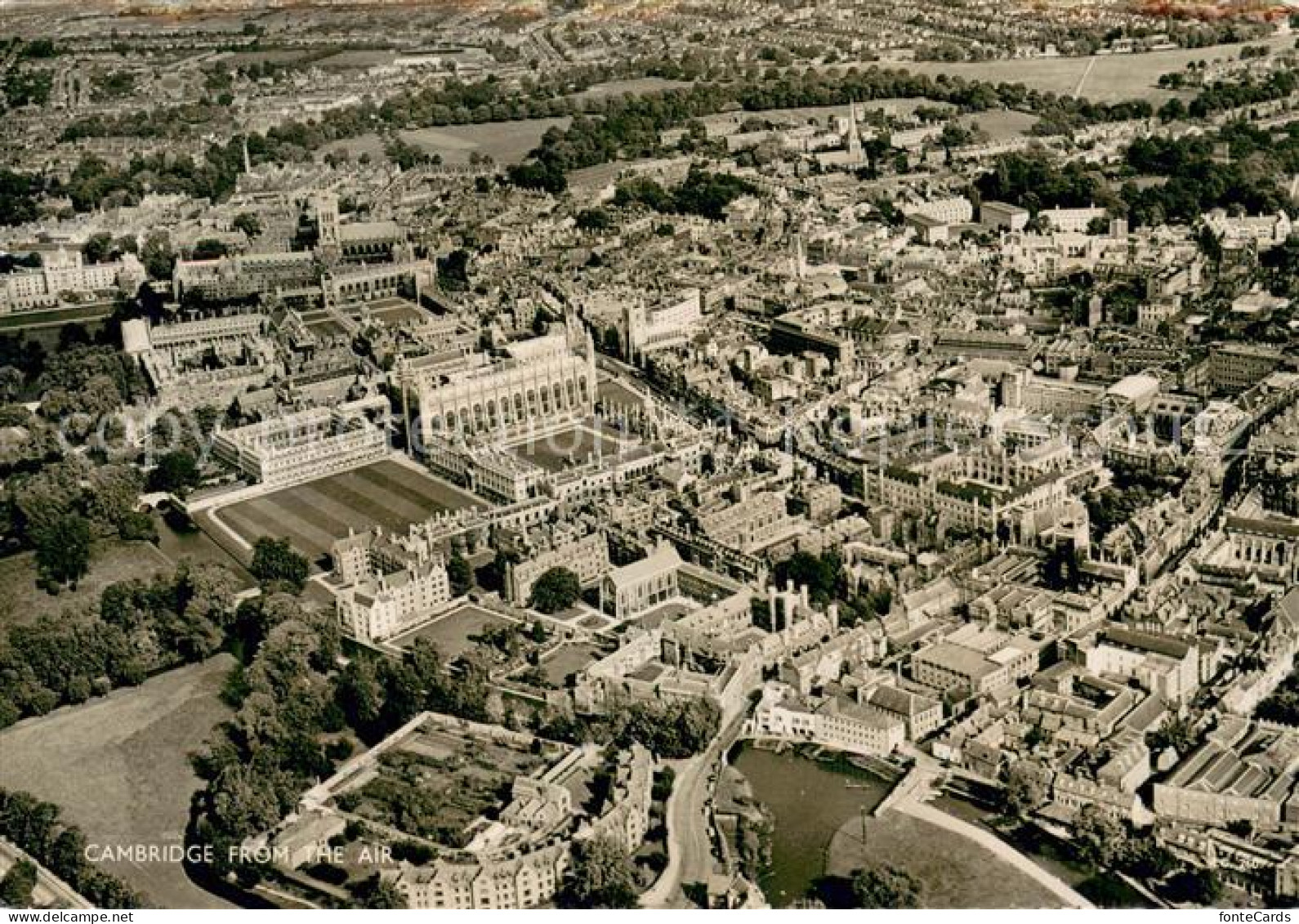 13610610 Cambridge Cambridgeshire From The Air Cambridge Cambridgeshire - Andere & Zonder Classificatie