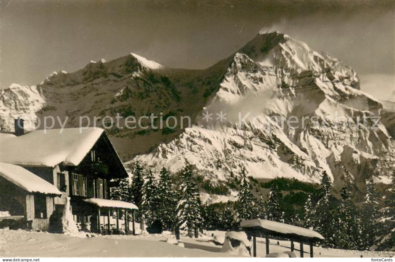 13610178 Adelboden Restaurant Schermtanne Grosslonner Berner Alpen Adelboden - Autres & Non Classés