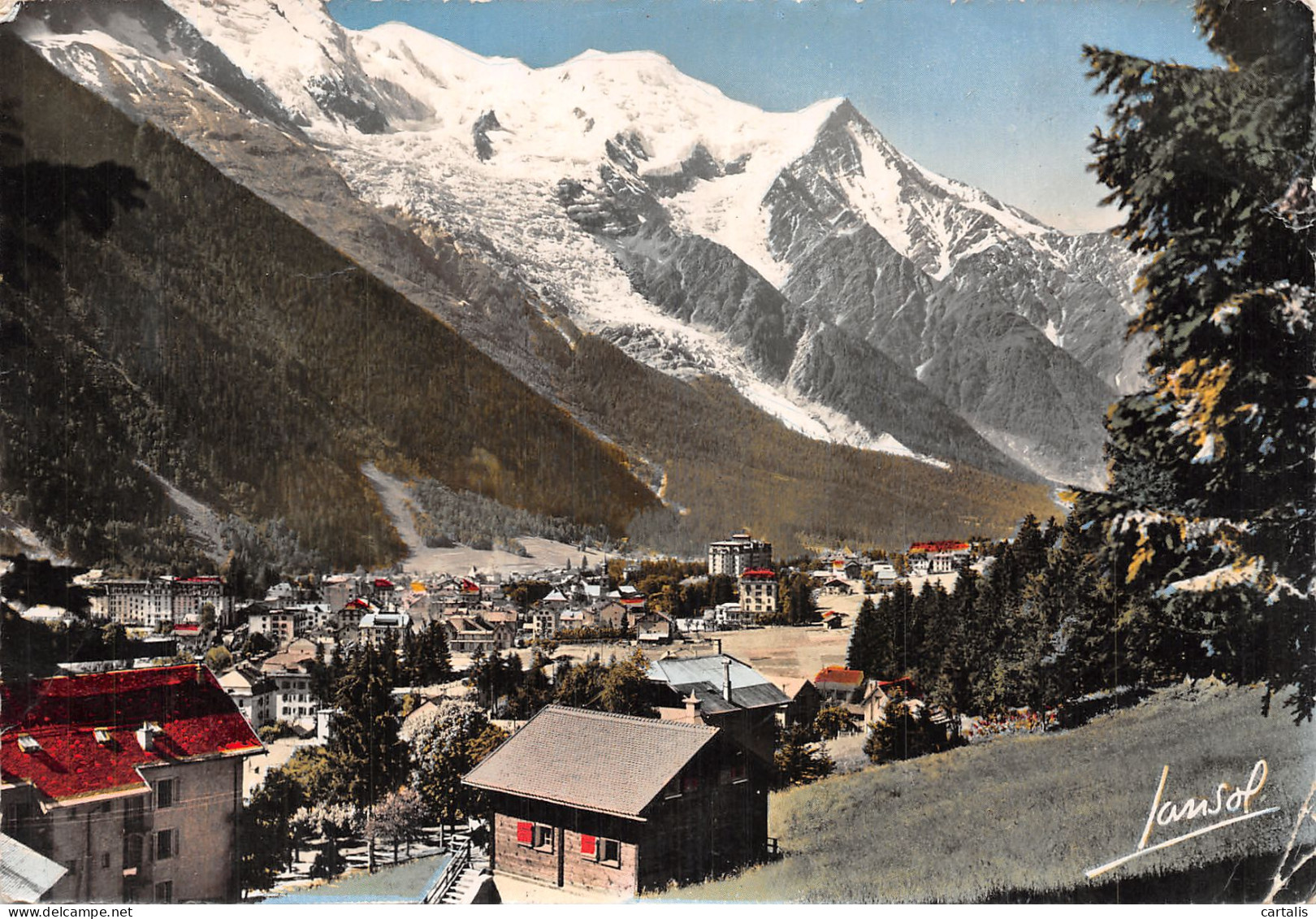 74-CHAMONIX MONT BLANC-N° 4415-B/0341 - Chamonix-Mont-Blanc