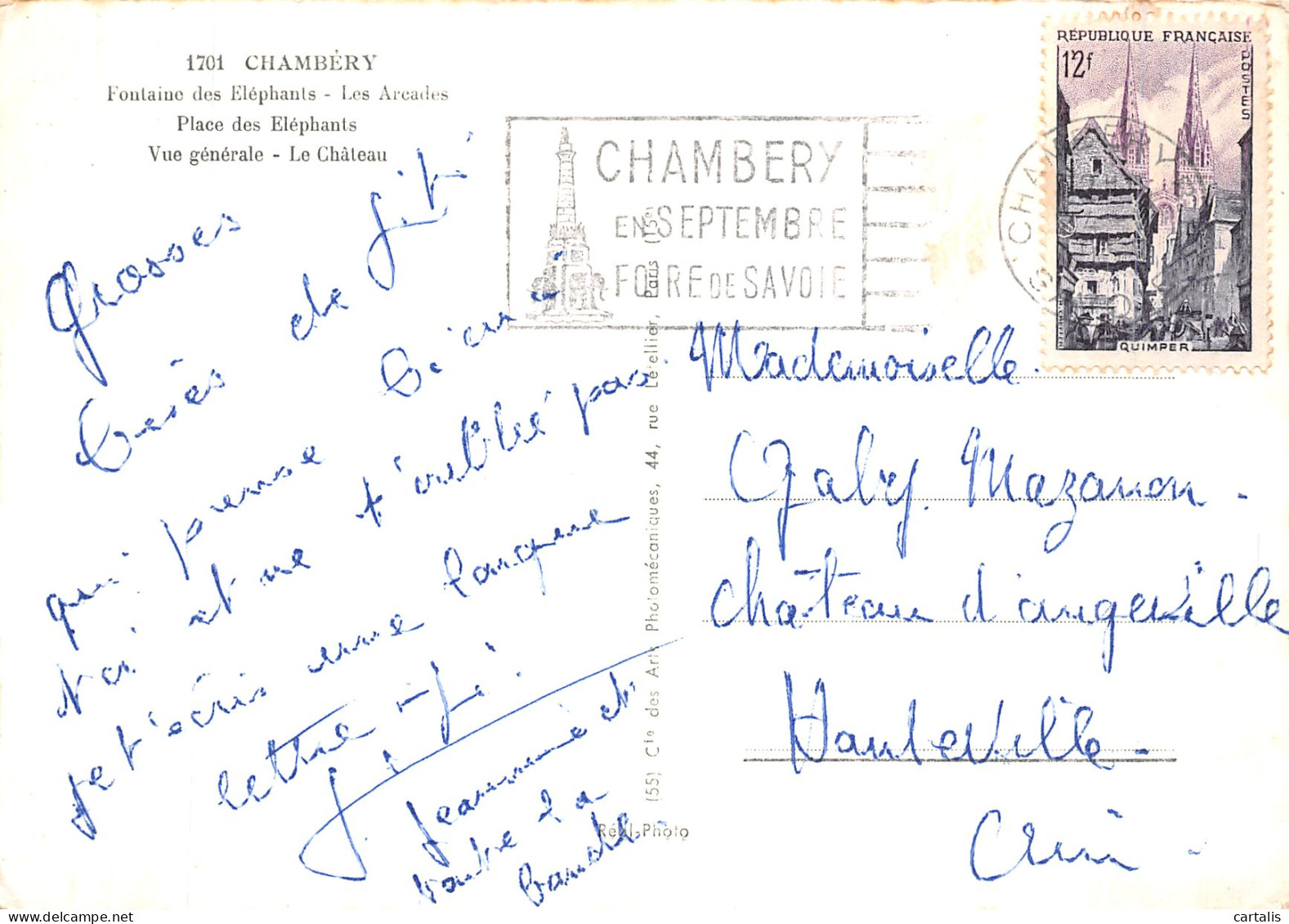73-CHAMBERY-N° 4415-B/0233 - Chambery