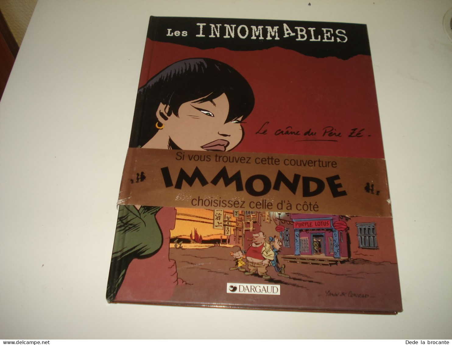 C55  / Lot De 3 BD En E.O  " Les Innommables "  N° 2 Glénat + N° 1 Et 2 Dargaud - Innommables, Les