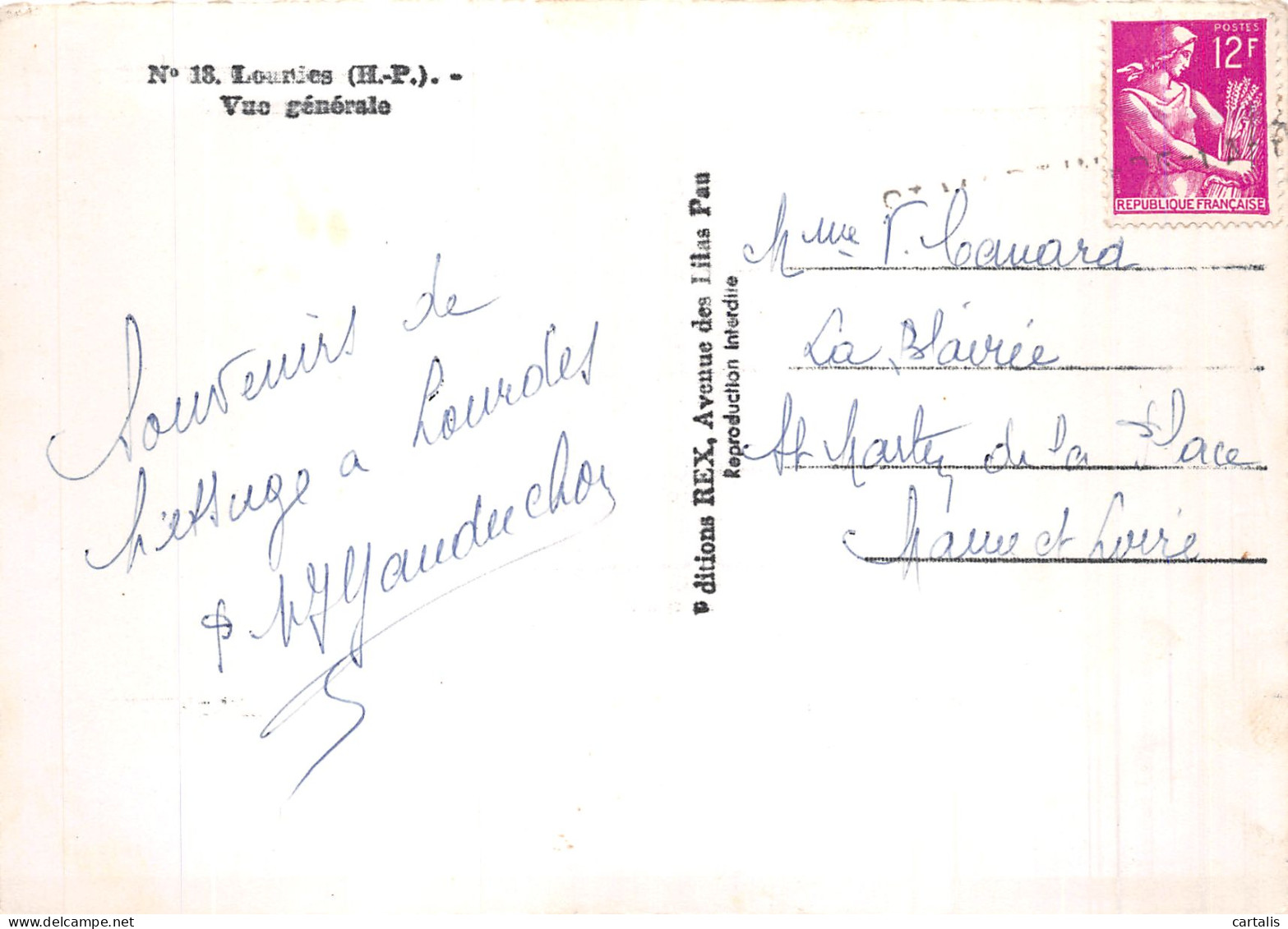 65-LOURDES-N° 4415-B/0059 - Lourdes