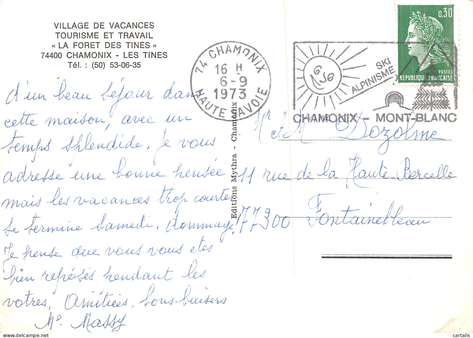 74-CHAMONIX-N° 4415-A/0295 - Chamonix-Mont-Blanc