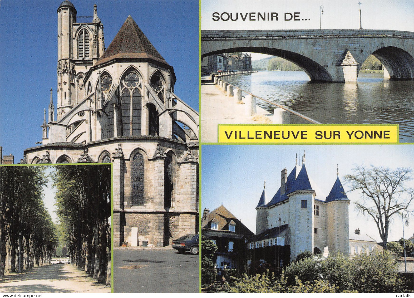 89-VILLENEUVE SUR YONNE-N° 4415-A/0289 - Villeneuve-sur-Yonne