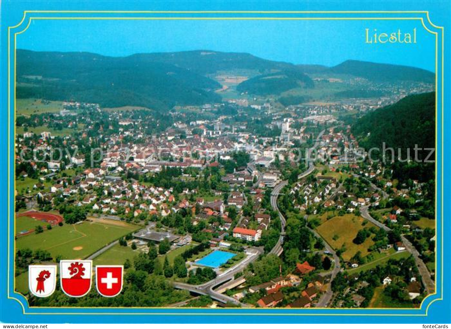 13607624 Liestal Fliegeraufnahme Liestal - Autres & Non Classés