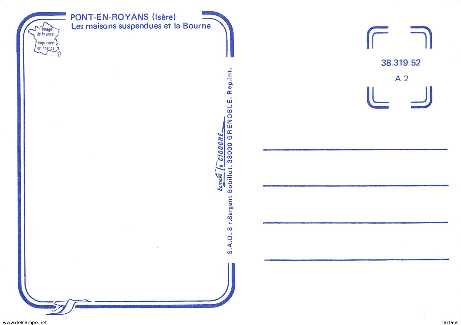 38-PONT EN ROYANS-N° 4415-A/0041 - Pont-en-Royans