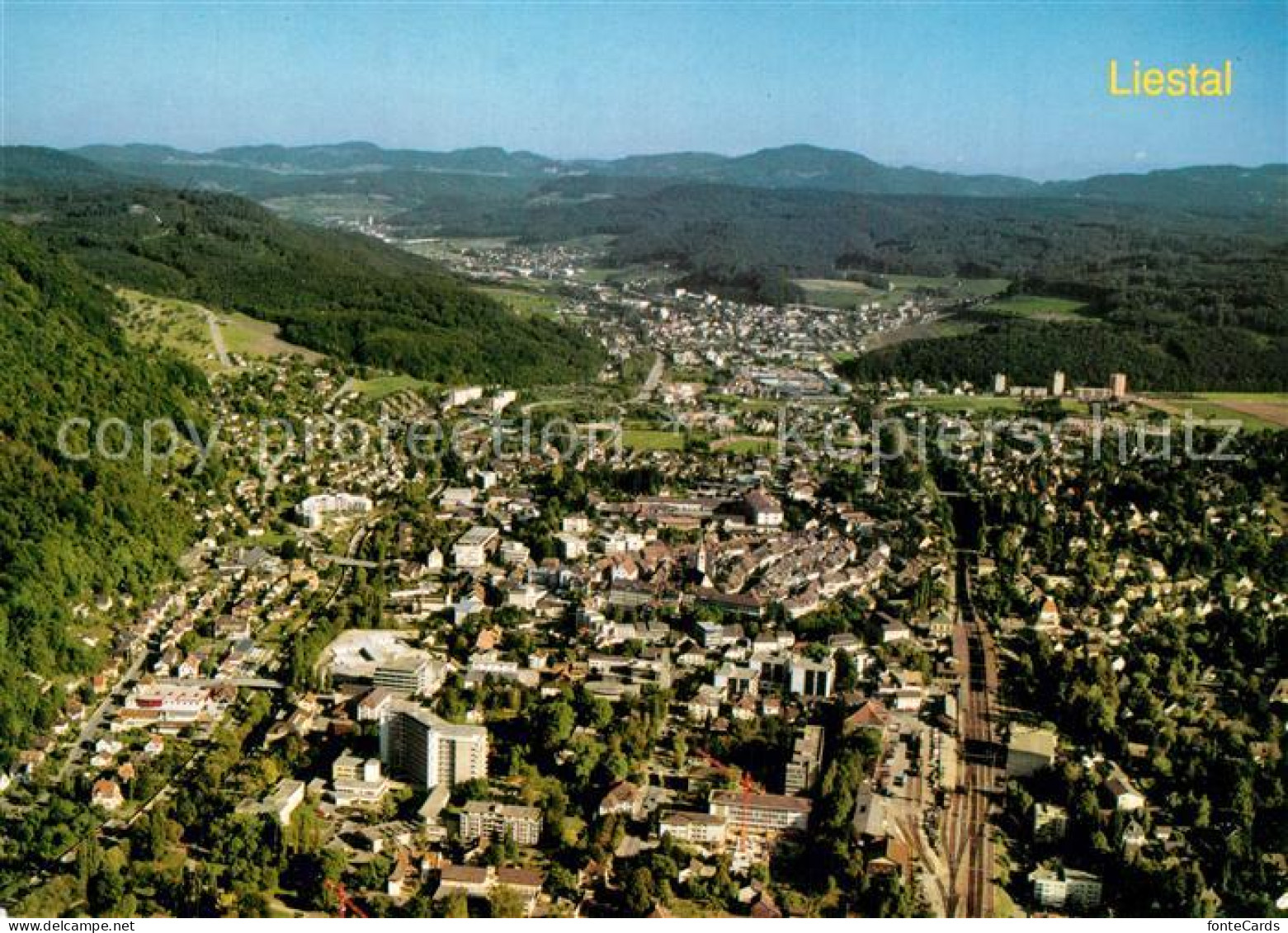 13607623 Liestal Fliegeraufnahme Liestal - Autres & Non Classés