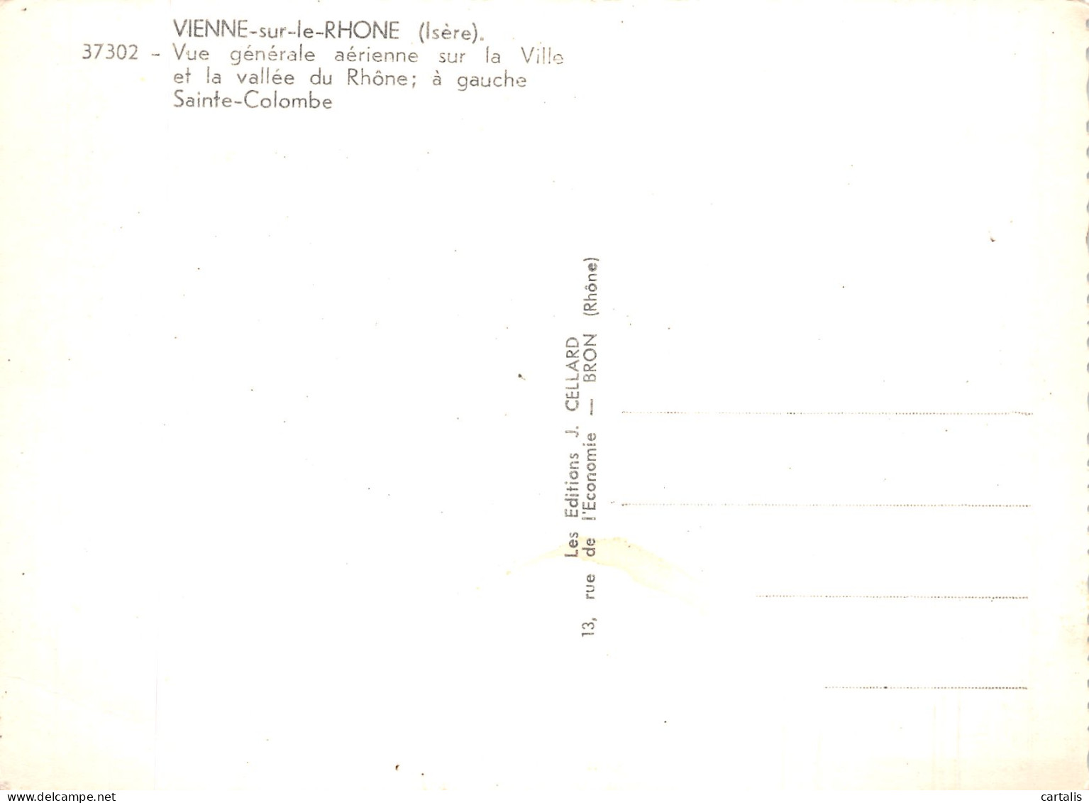 38-VIENNE SUR LE RHONE-N° 4415-A/0011 - Vienne