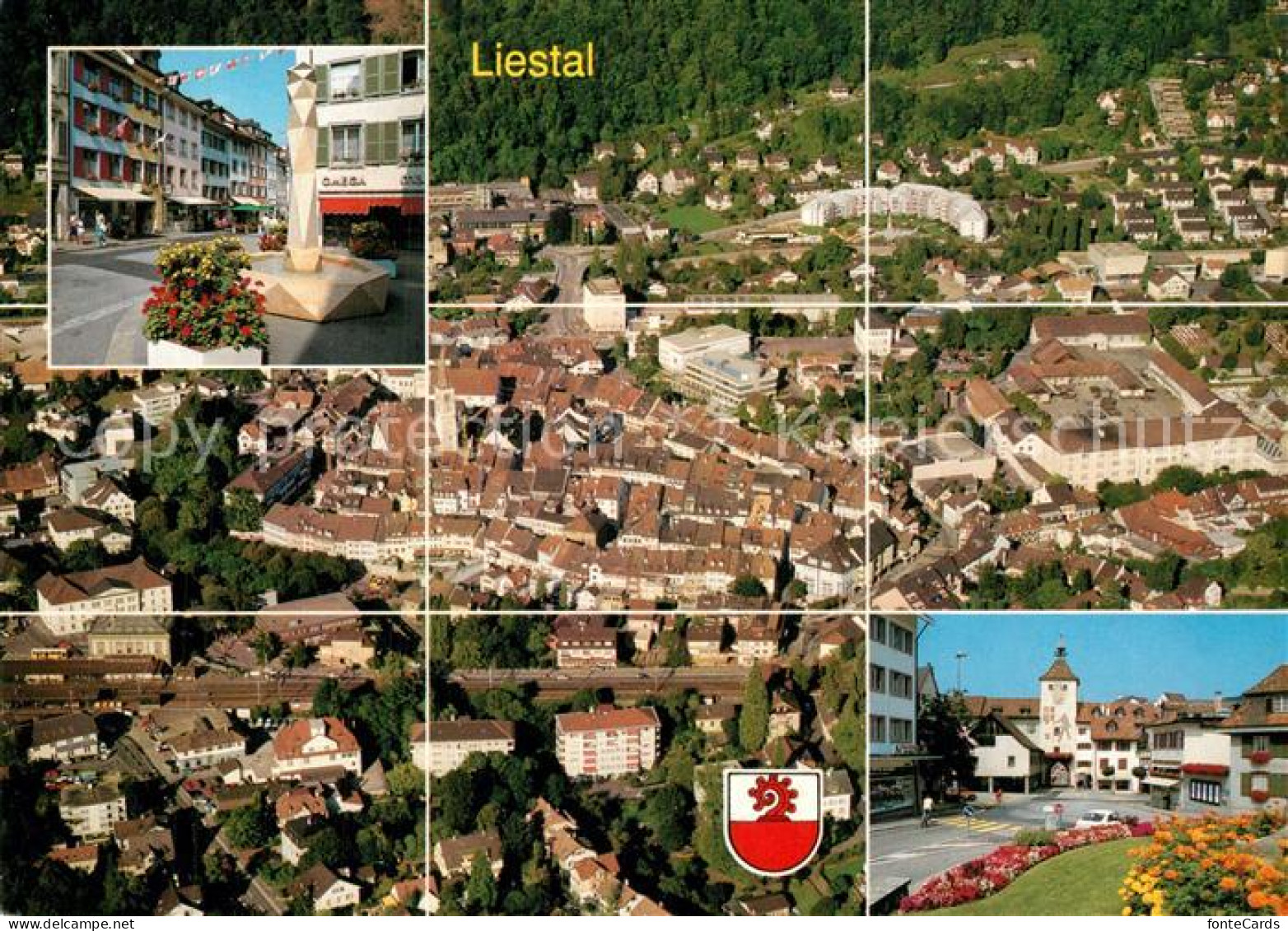 13607621 Liestal Fliegeraufnahmen Liestal - Autres & Non Classés