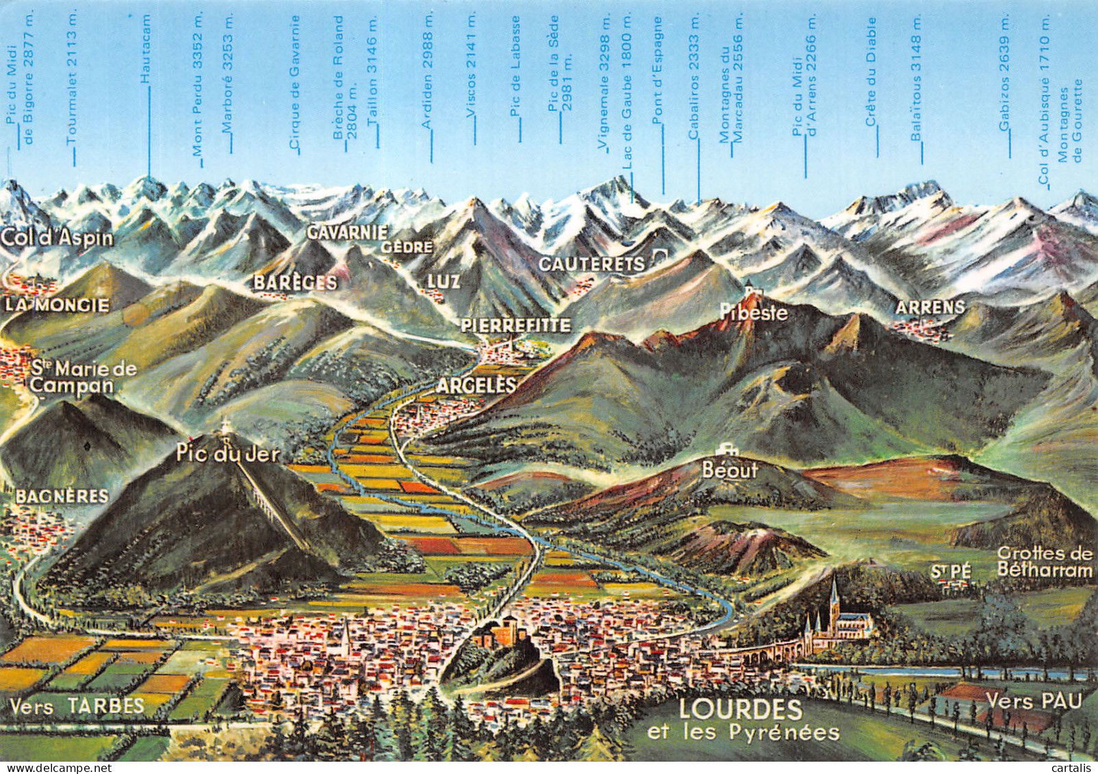 65-LOURDES-N° 4415-D/0375 - Lourdes