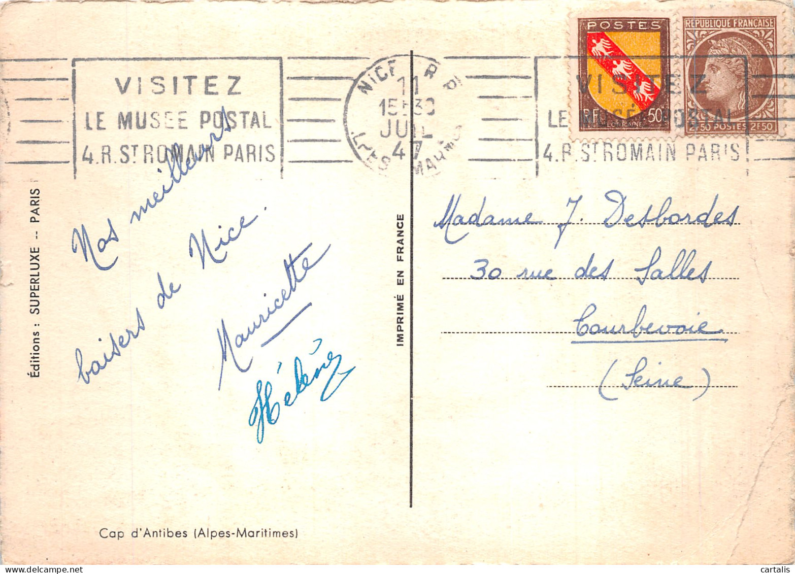 06-ANTIBES-N° 4415-D/0357 - Sonstige & Ohne Zuordnung